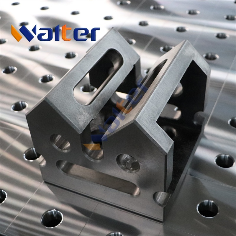 Corner Connection Block 100x100x85mm for D16 3D Welding Table