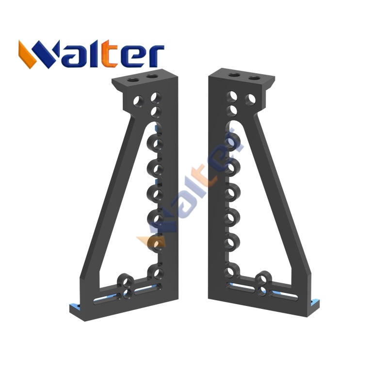 Clamping Block for D28 3D Welding Table 375x100x600mm LEFT – Cast Iron HT300, 28mm Holes