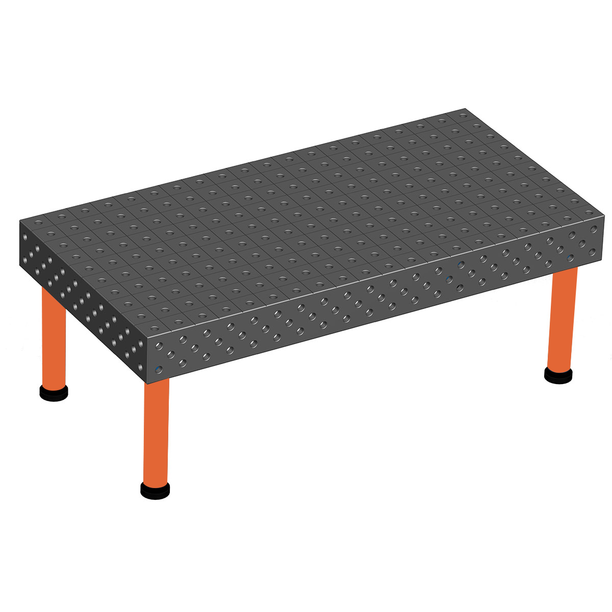 Walter D28 3D Welding Table 2000x2000mm - Steel S355 Durable Nitriding welding table System