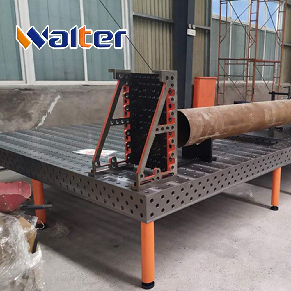 3D Welding Table D28 Steel S355 | Durable Plasma Nitriding Welding Platform 4000x2000mm