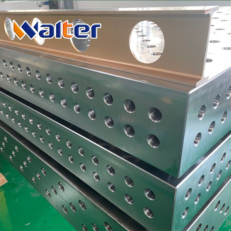 3D Welding Table D28 Cast Iron HT300 | Steel S355 Durable Nitriding Welding Platform 3000x1500mm