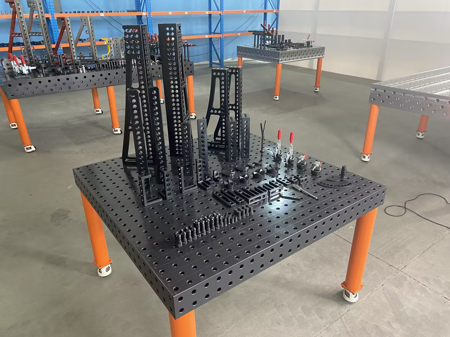 D28 3D Welding Table 1000x1000x200mm | Heavy Duty Modular Platform
