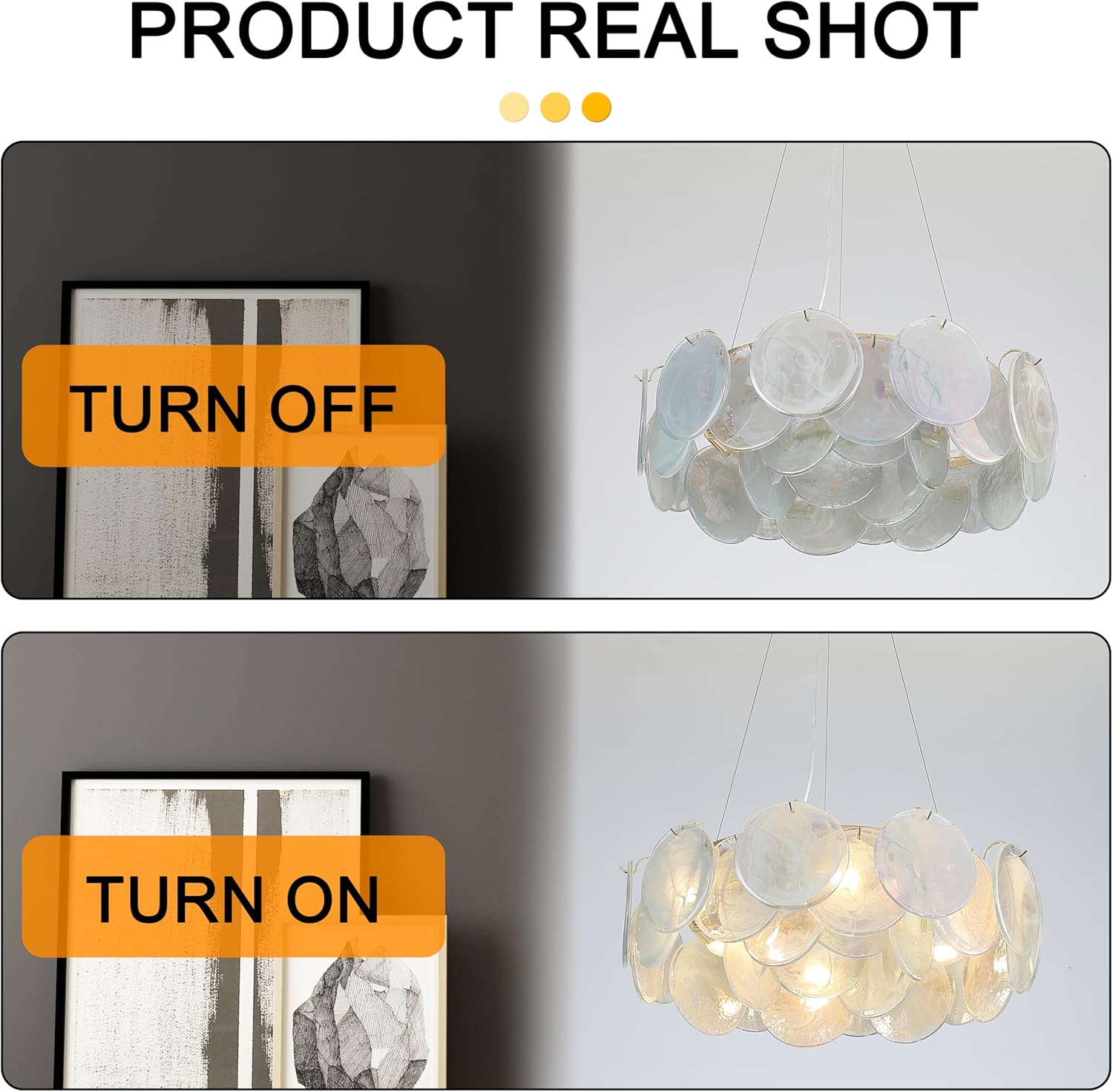 Modern Gold K9 Crystal Disc Chandelier 24 Inch Adjustable Pendant Light for Living Room Dining Room