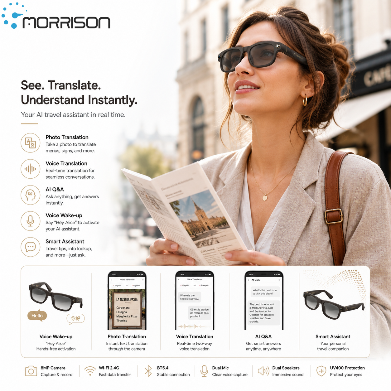 Camera Stability and HD Video Quality in Waterproof AI Smart Glasses OEM Development