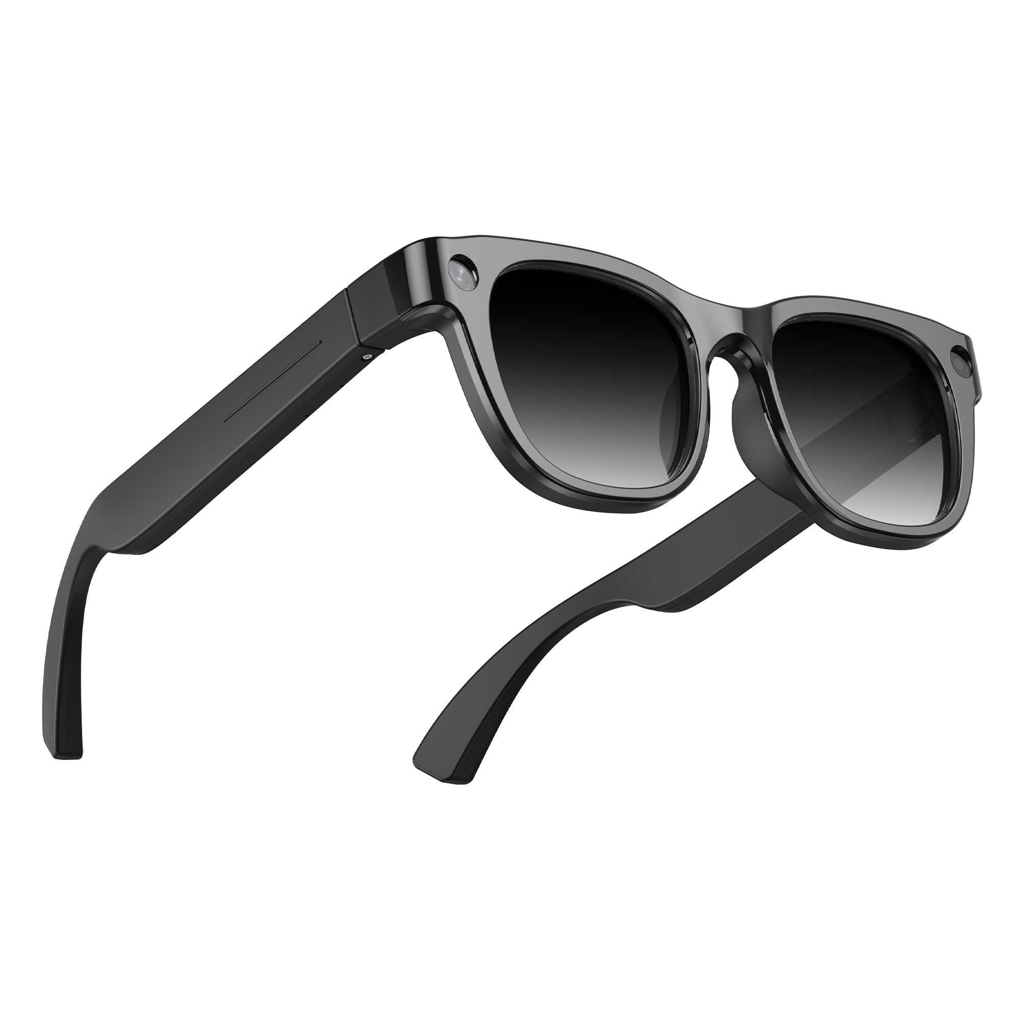 Morrison Bluetooth HD POV Video Shooting Vlog AI Smart Glasses with 8MP Camera UV400 Lens Voice Assistant