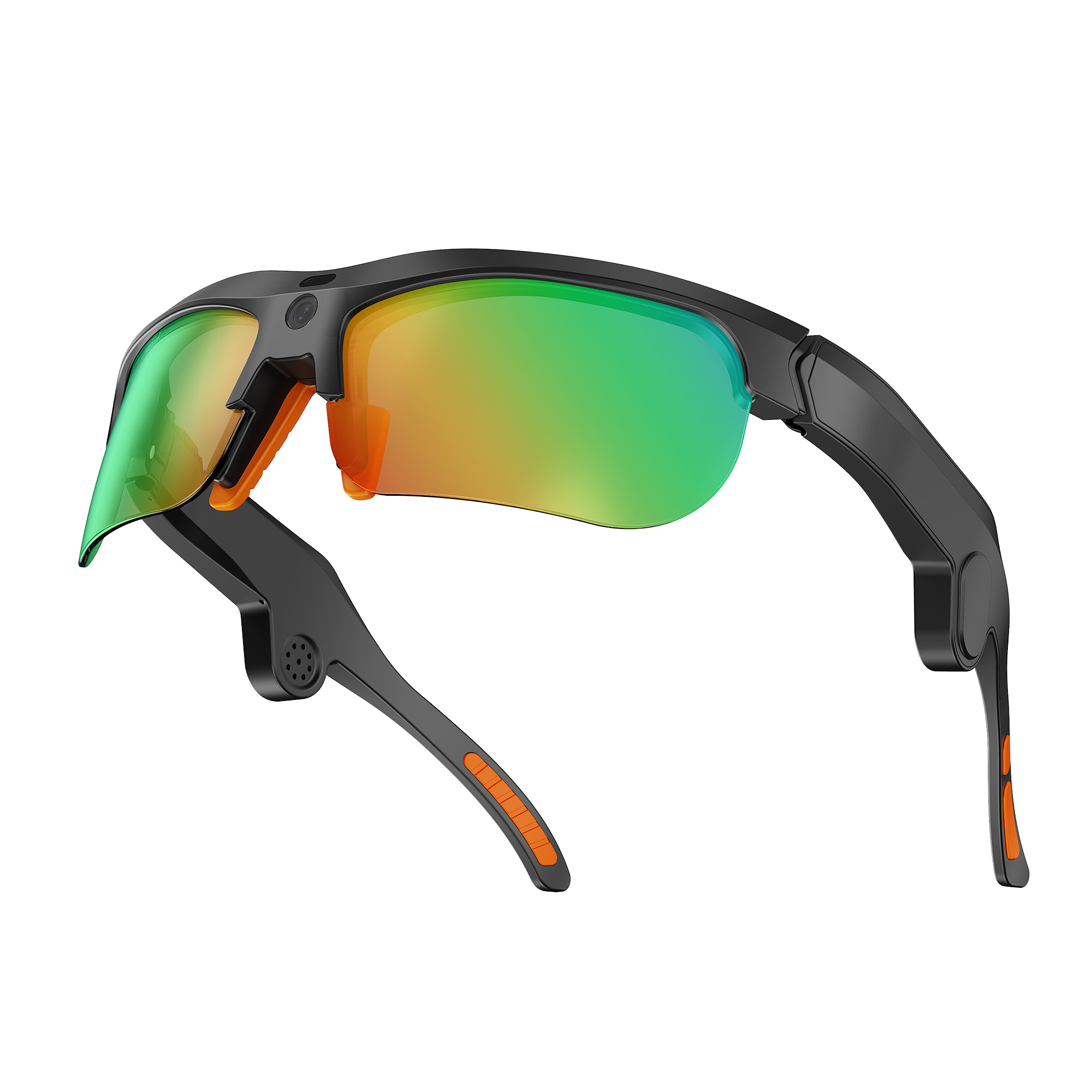 Morrison Bluetooth HD POV Video Shooting Vlog AI Smart Glasses with 2K Camera