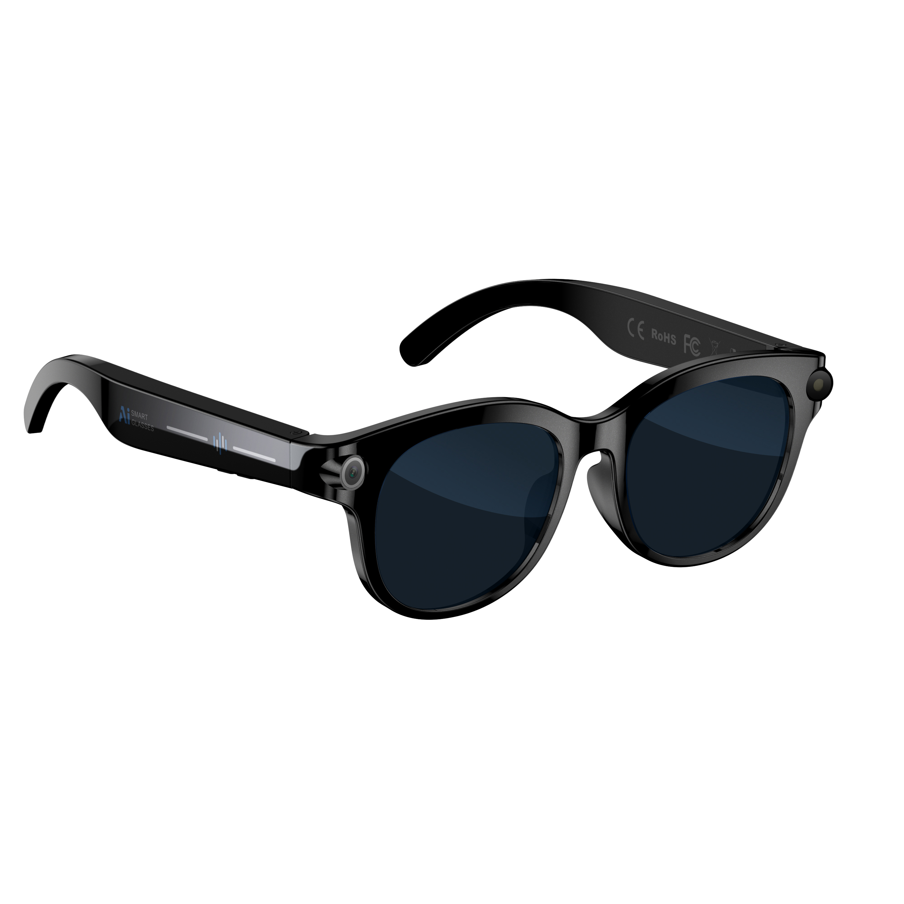Morrison Bluetooth HD POV Video Shooting Vlog AI Smart Glasses with 8MP Camera