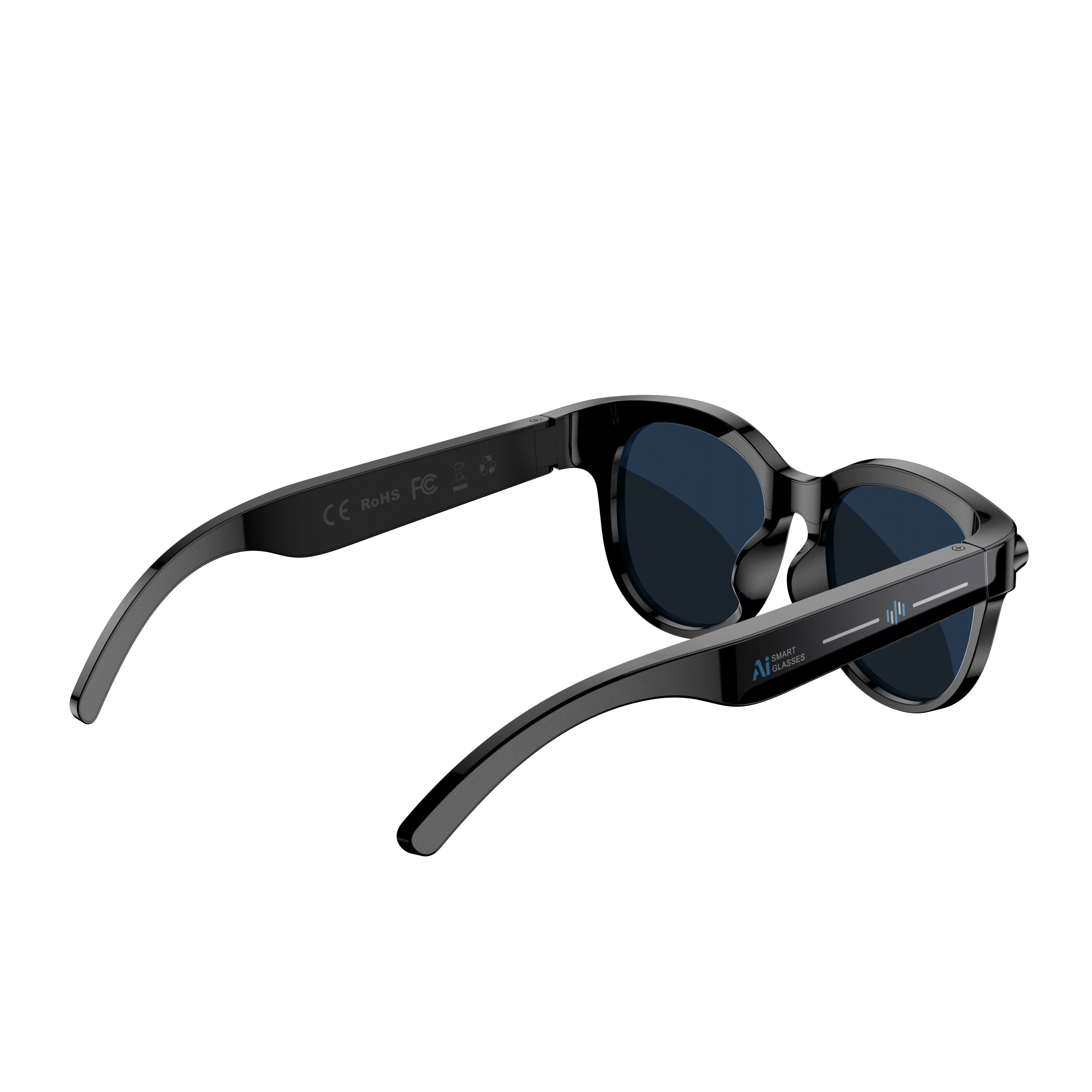 Morrison Bluetooth HD POV Video Shooting Vlog AI Smart Glasses with 8MP Camera