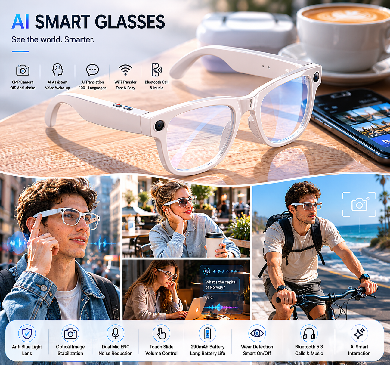 How AI Smart Glasses Are Transforming the Future of Wearable Technology