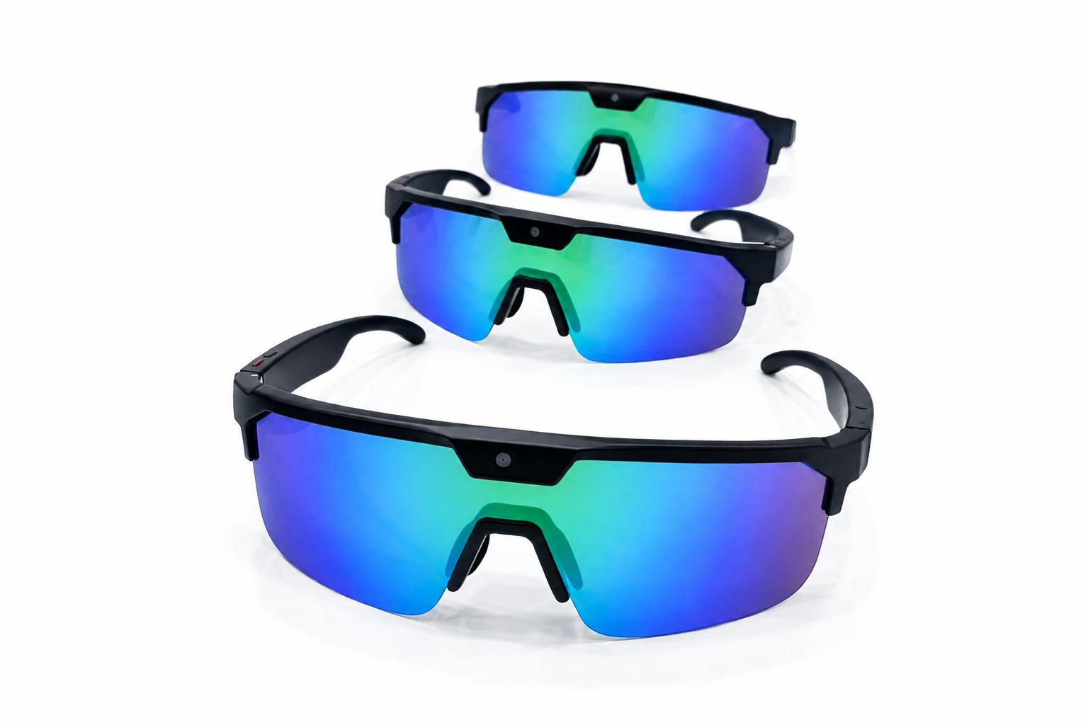 Morrison AI Smart Glasses 8MP Bluetooth HD POV Video Shooting Vlog AI Smart Glasses for Cycling Skiing Outdoor Sports