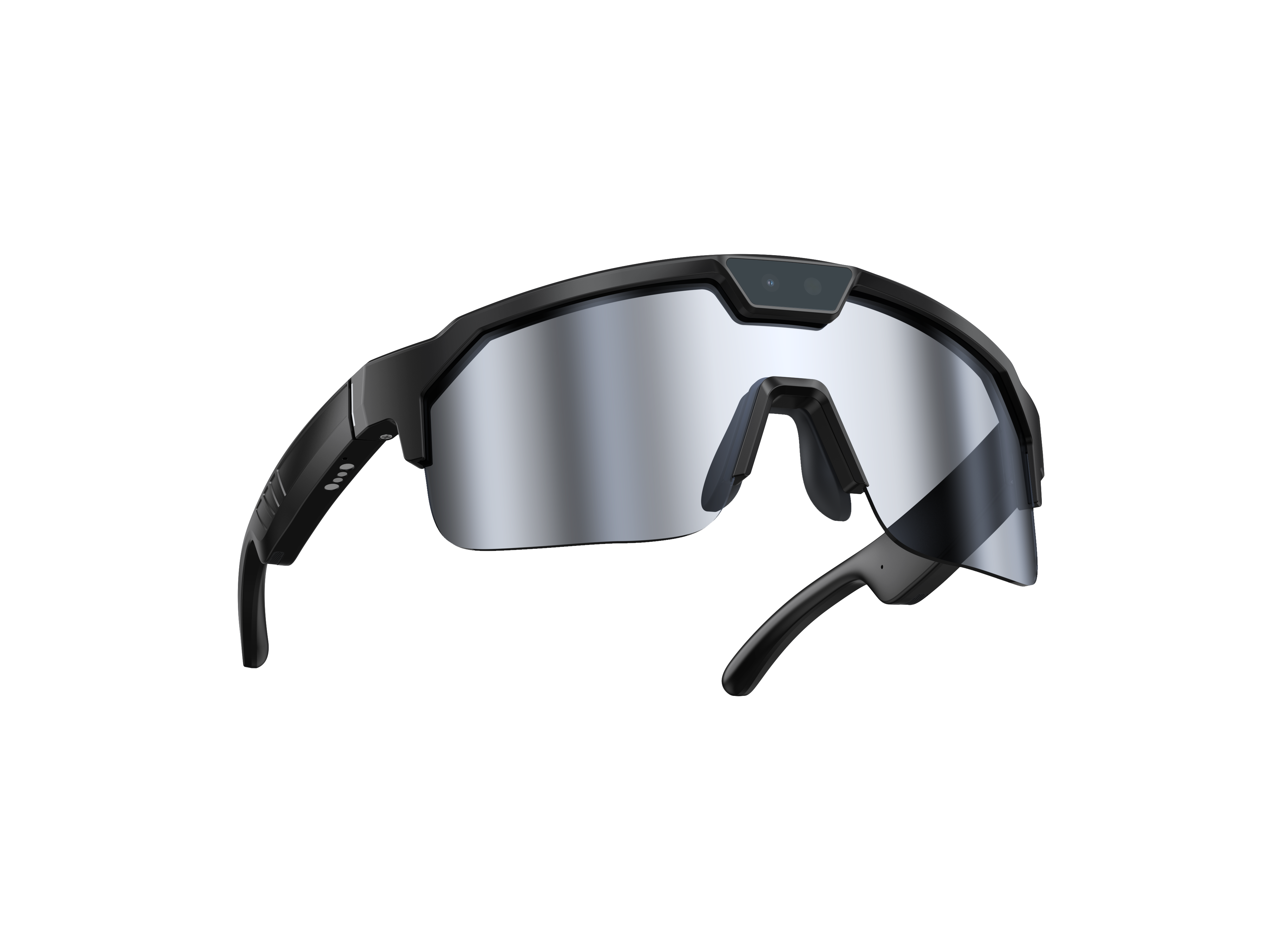 Morrison AI Smart Glasses 8MP Bluetooth HD POV Video Shooting Vlog AI Smart Glasses for Cycling Skiing Outdoor Sports