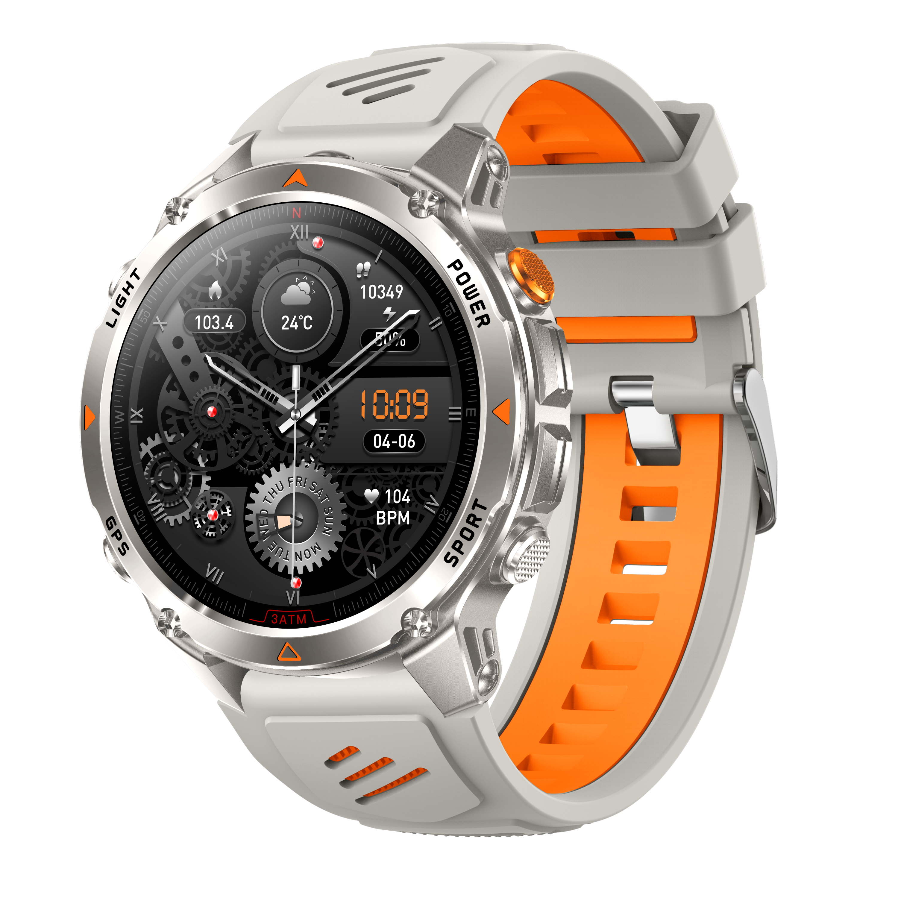 Morrison IP68 Elegant Luxury Smart Watch GPS Outdoor Sports Bluetooth Calling Fitness Tracker