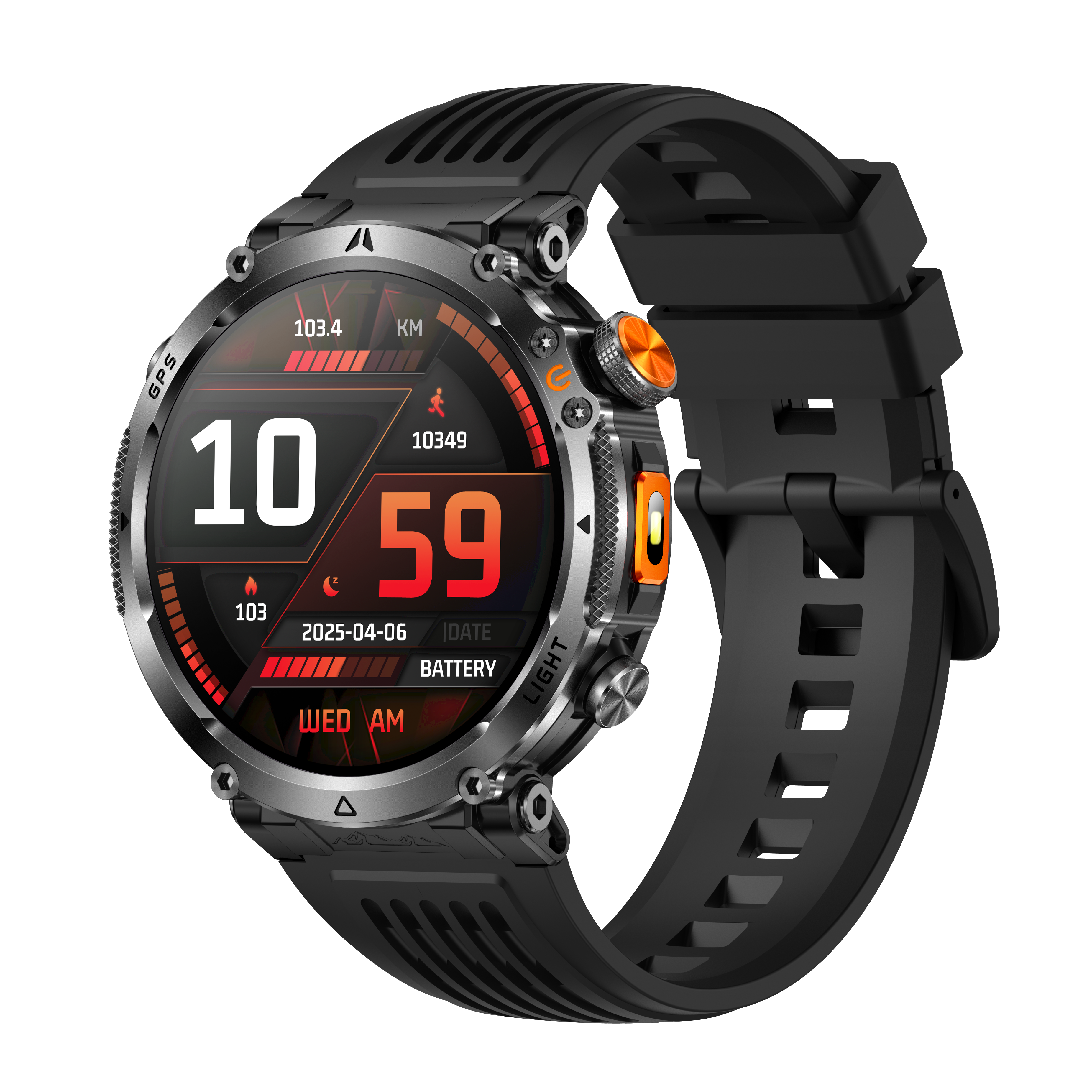 Morrison IP68 Elegant Luxury Smart Watch with GPS Outdoor Sports Tracking and Bluetooth Calling