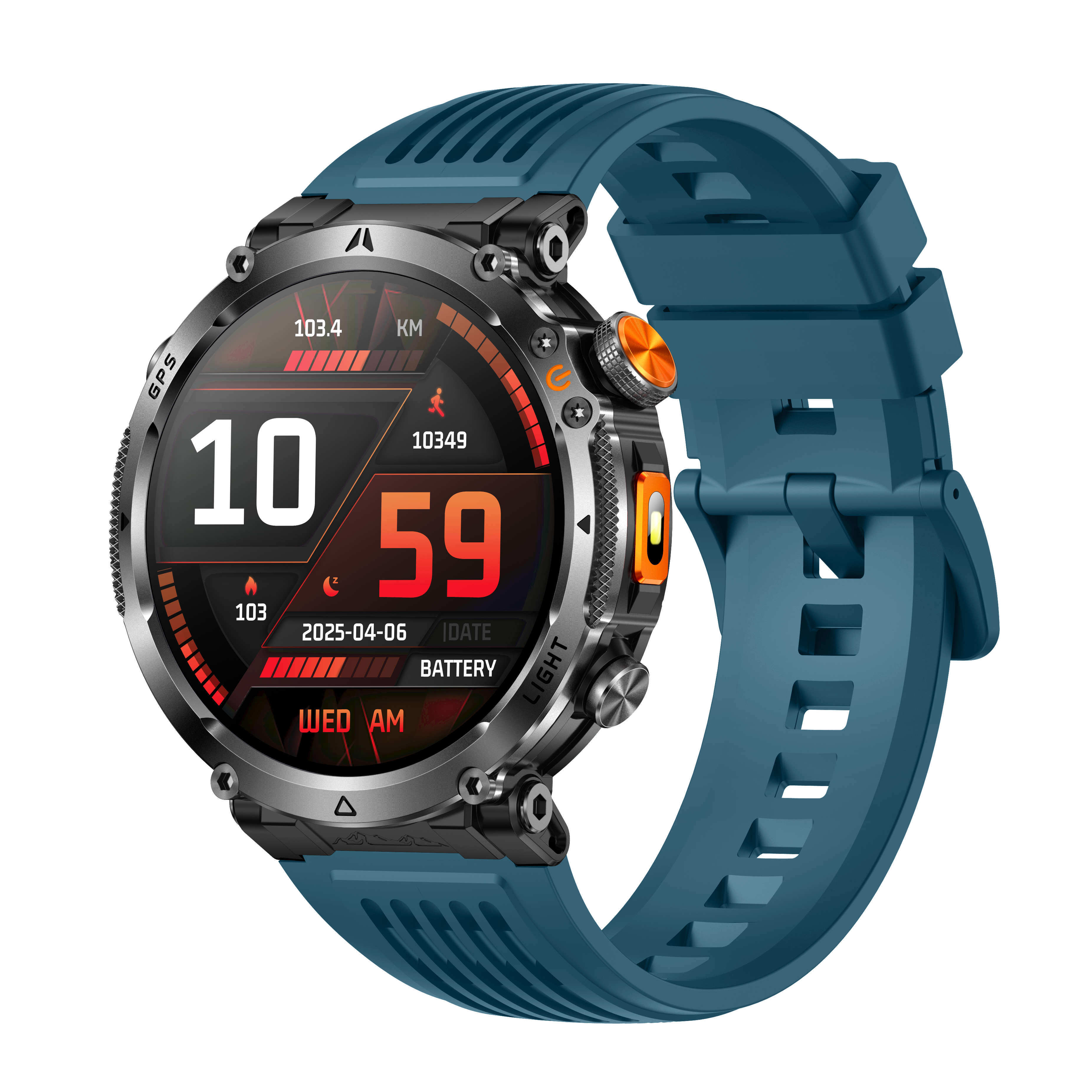 Morrison IP68 Elegant Luxury Smart Watch Outdoor GPS Sports Watch with Bluetooth Calling and 6-Satellite Positioning