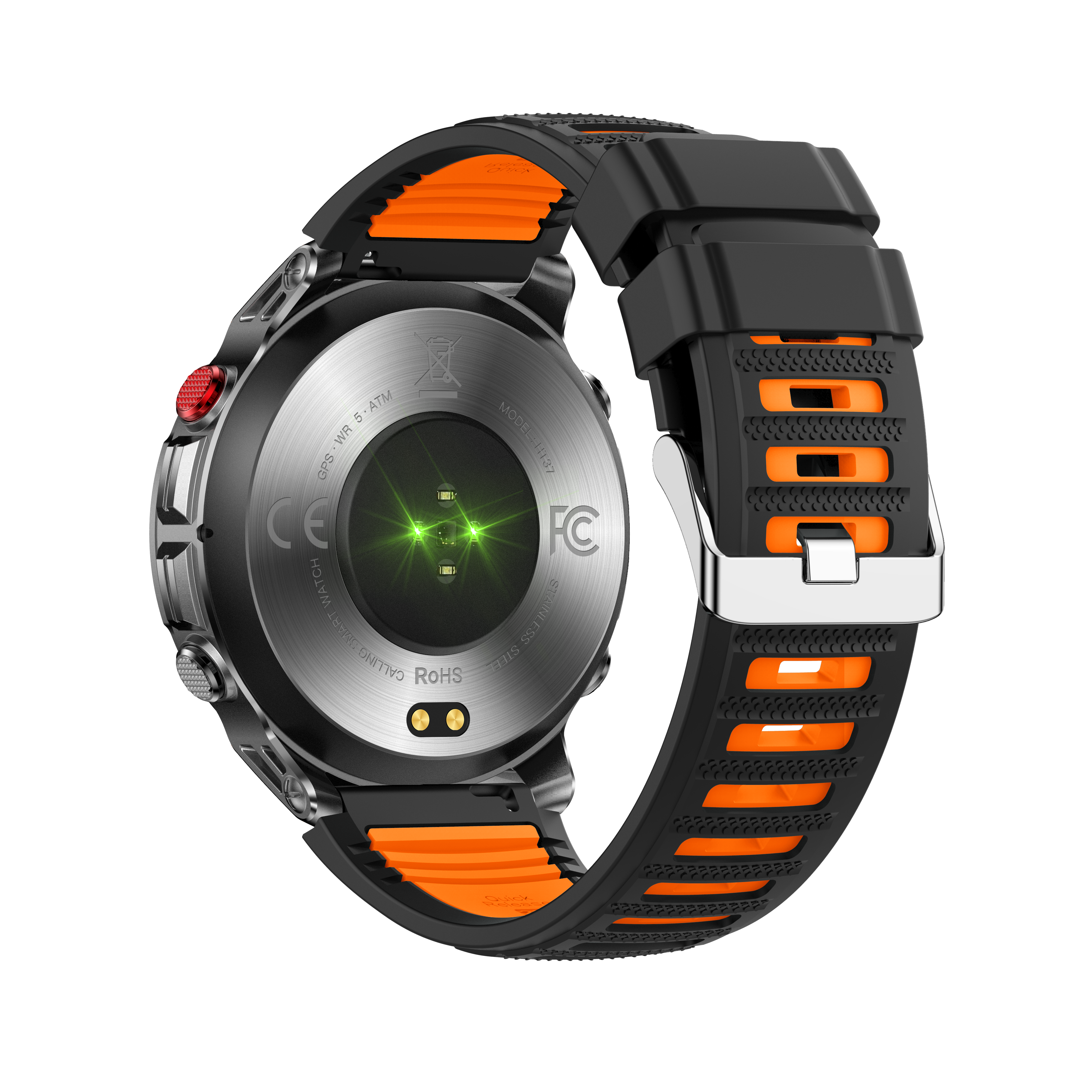 Morrison IP68 Elegant Luxury Smart Watch with GPS, Bluetooth Calling & Health Monitoring