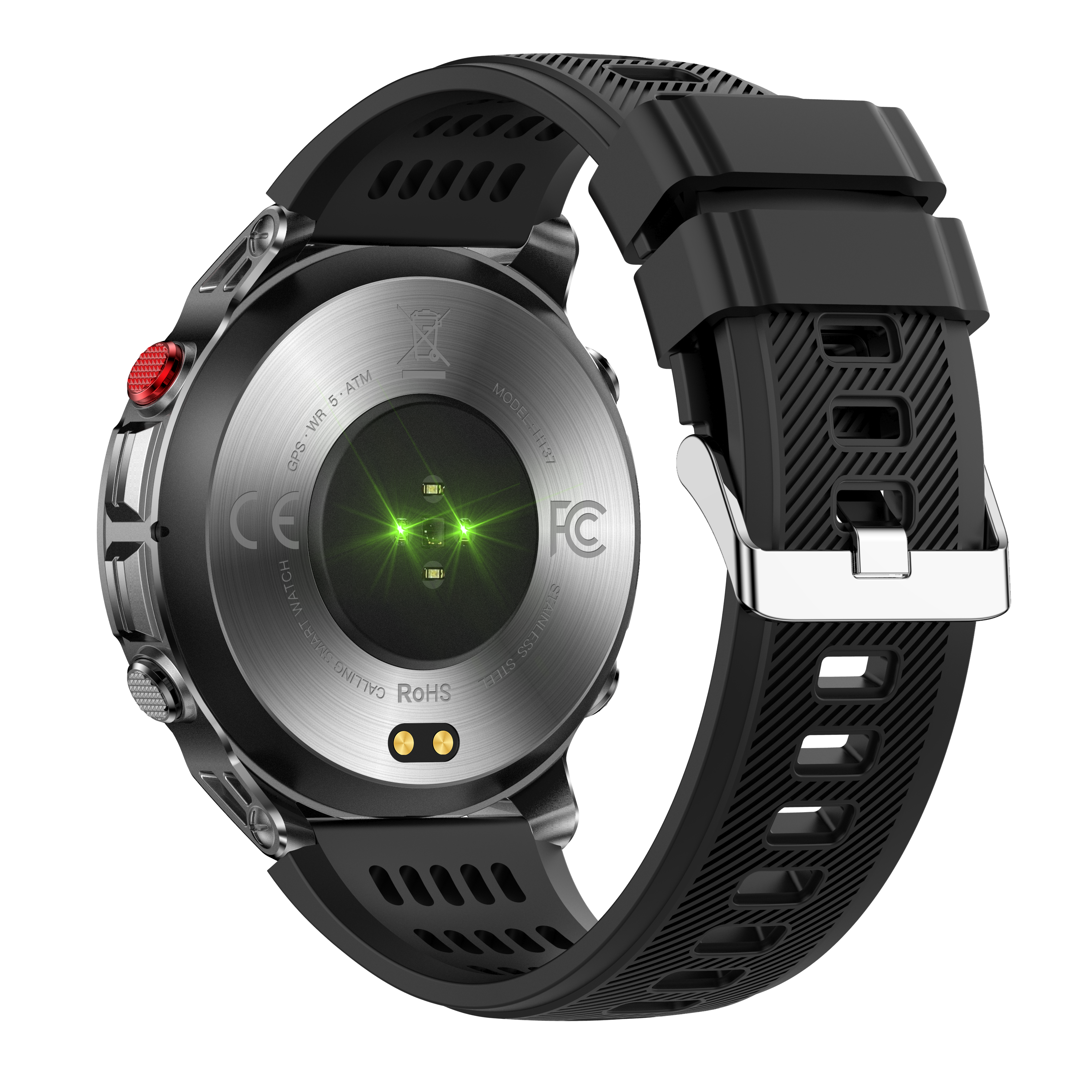 Morrison IP68 Elegant Luxury Smart Watch with GPS, Bluetooth Calling and Health Monitoring