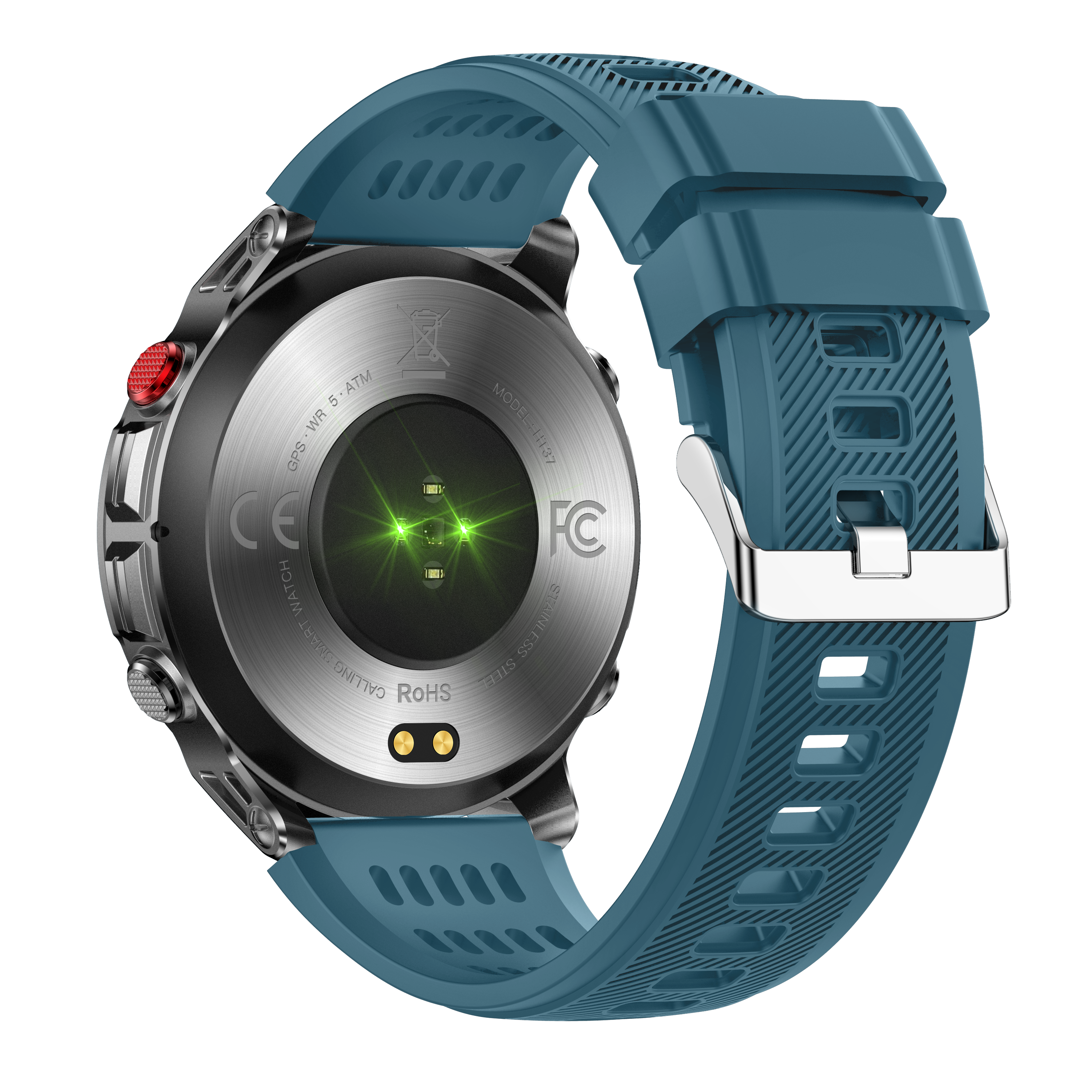 Morrison IP68 Elegant Luxury Smart Watch with GPS, Bluetooth Calling, Heart Rate Monitor & Outdoor Sports Tracking