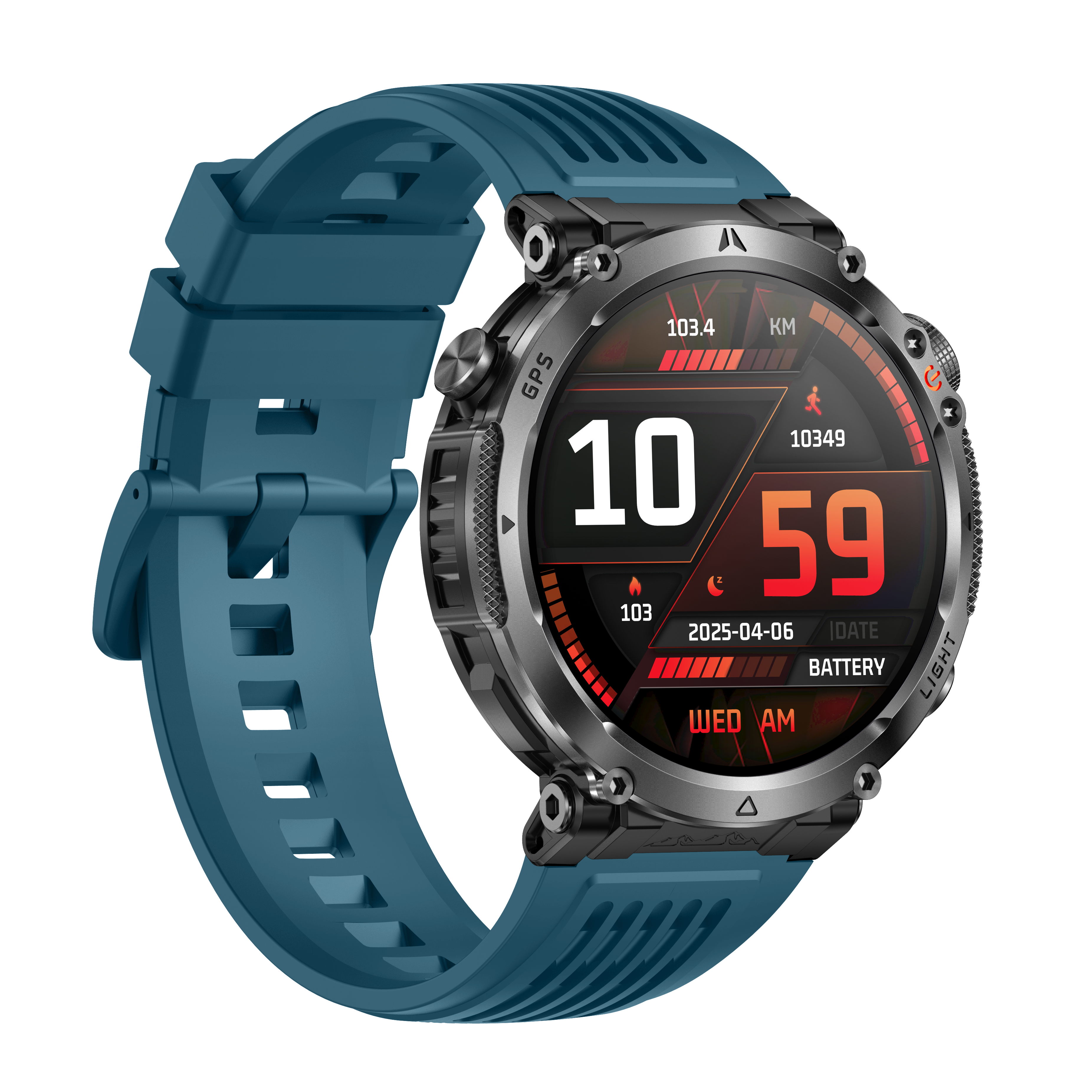 Morrison IP68 Elegant Luxury Smart Watch Outdoor GPS Sports Watch with Bluetooth Calling and 6-Satellite Positioning