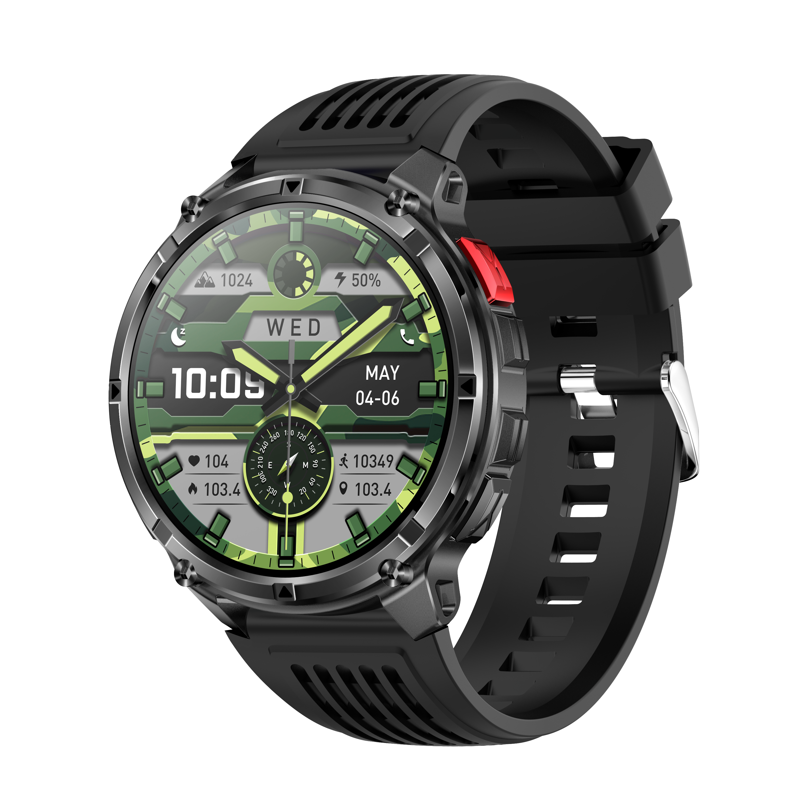 Morrison IP68 Elegant Luxury Smart Watch 1.7'' HD IPS Bluetooth Call Fitness Tracker