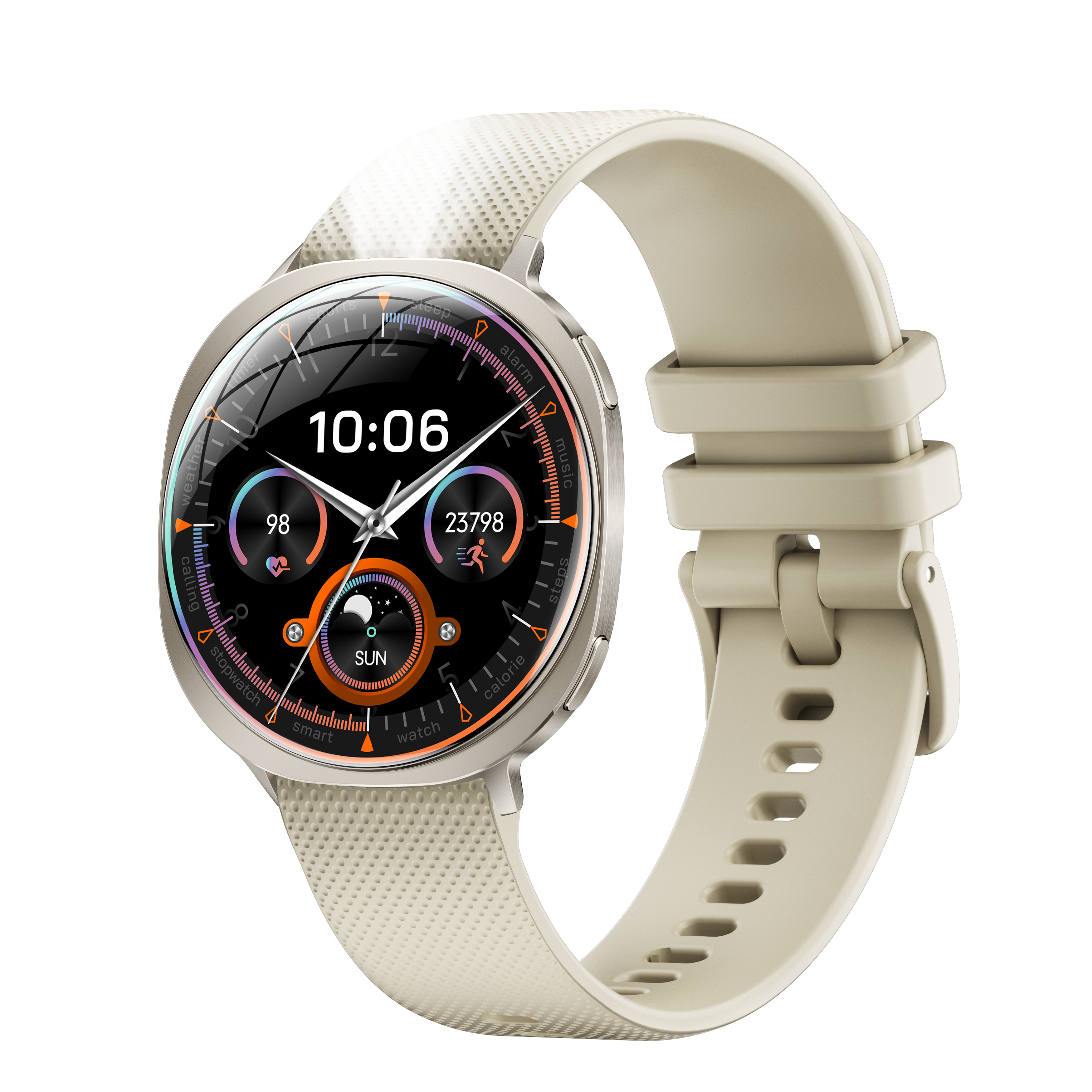 Morrison IP68 Elegant Luxury Smart Watch 1.32'' AMOLED Bluetooth Call Fitness Tracker