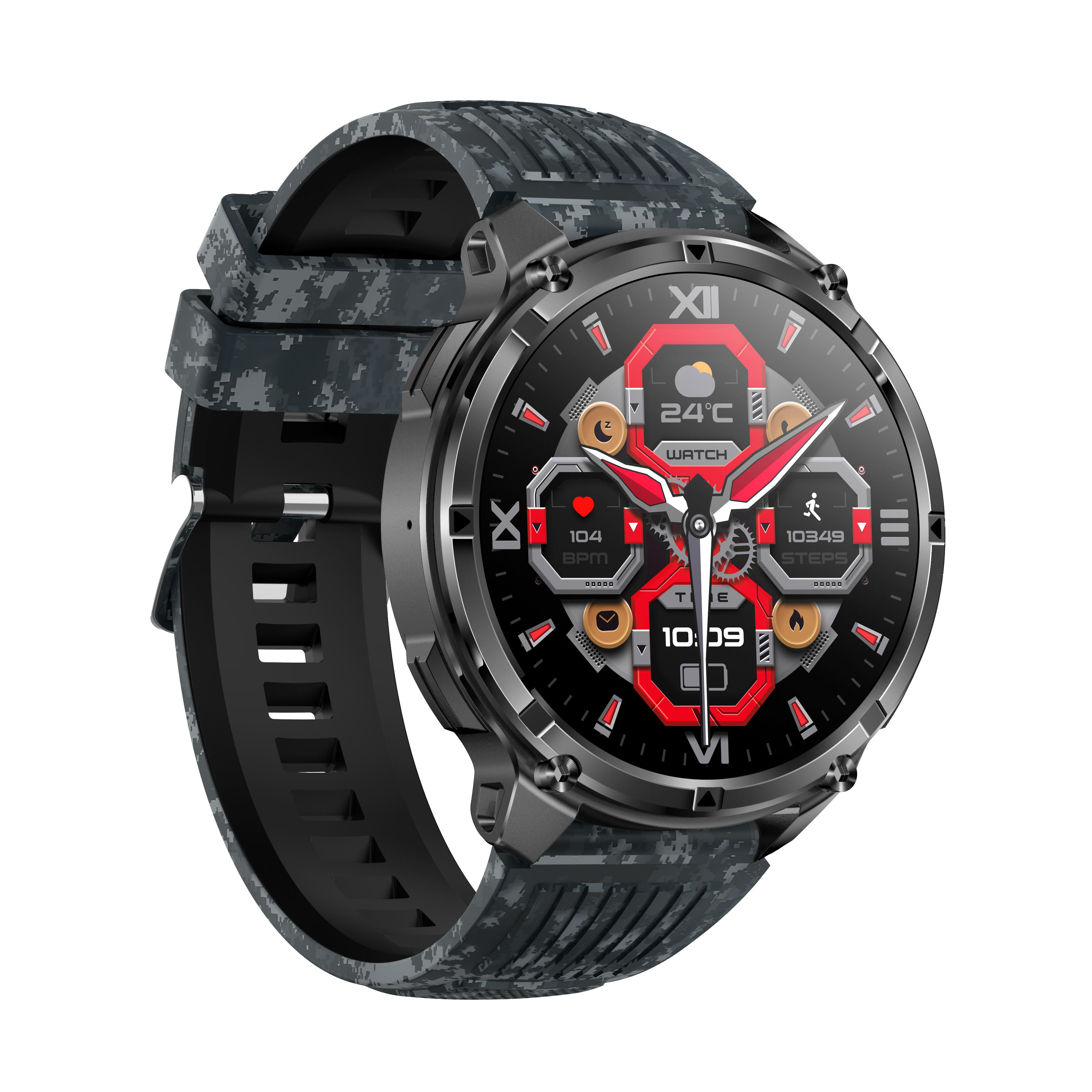 Morrison IP68 Elegant Luxury Smart Watch with Bluetooth Calling, 1.7'' IPS Display and 1100mAh Battery