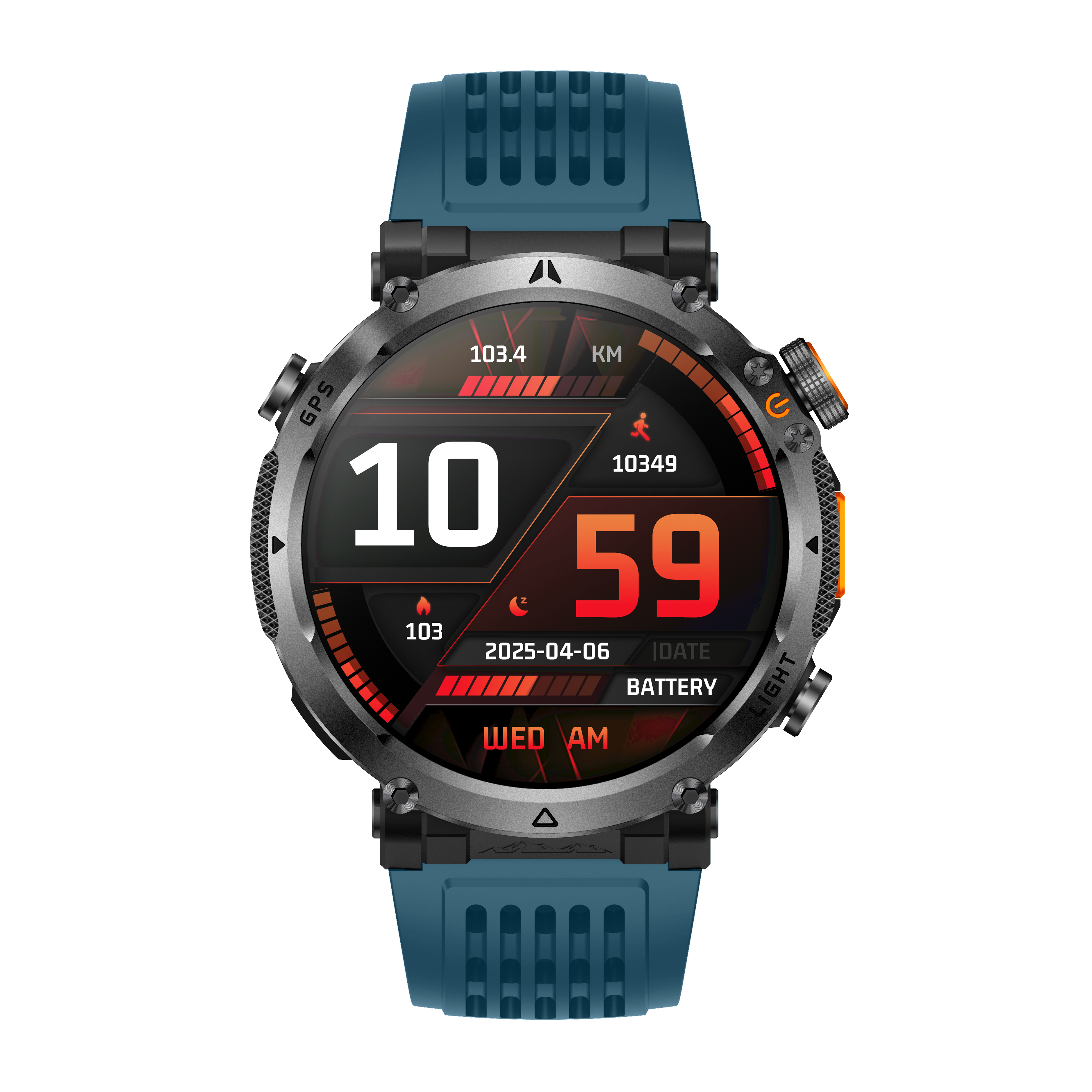 Morrison IP68 Elegant Luxury Smart Watch Outdoor GPS Sports Watch with Bluetooth Calling and 6-Satellite Positioning