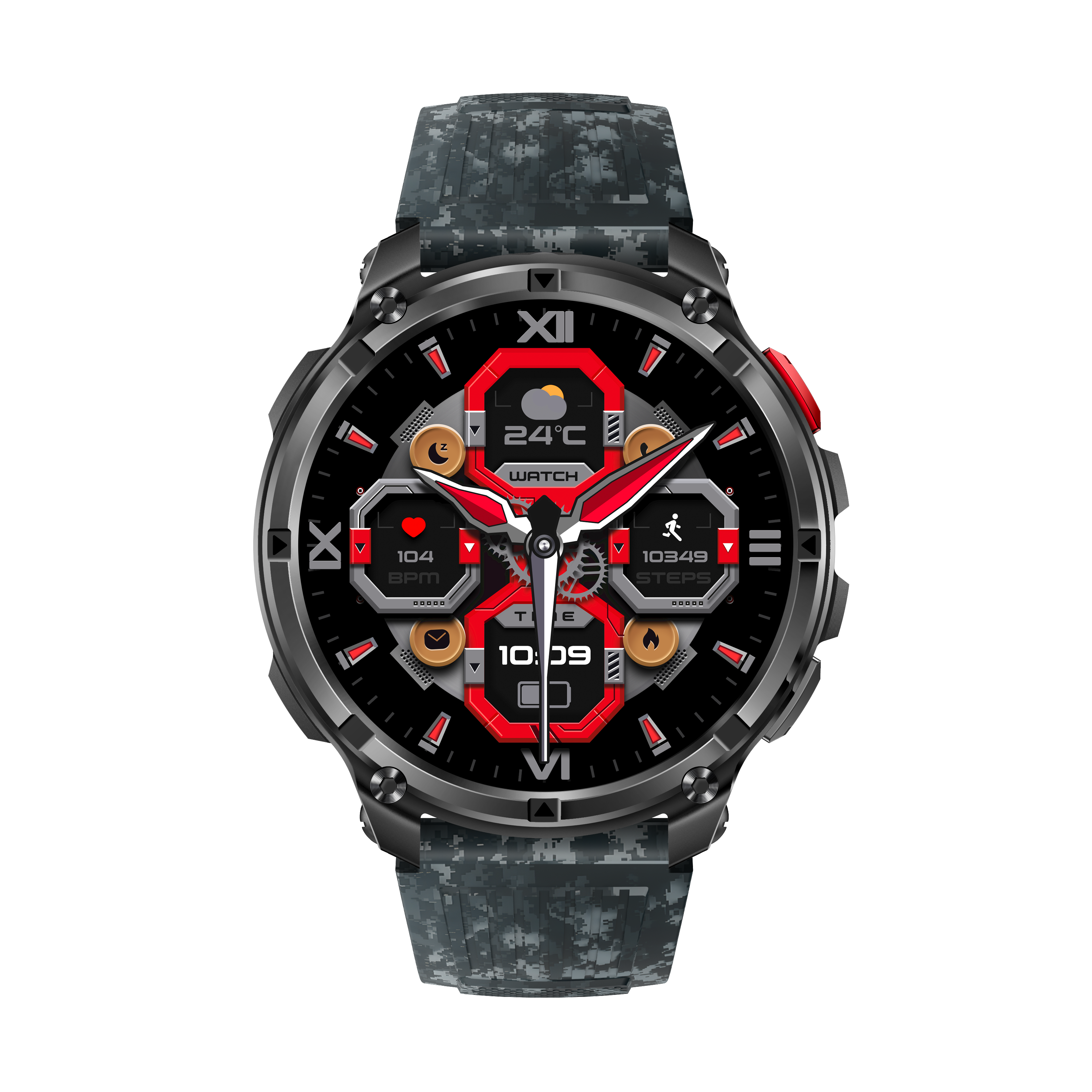 Morrison IP68 Elegant Luxury Smart Watch with Bluetooth Calling, 1.7'' IPS Display and 1100mAh Battery