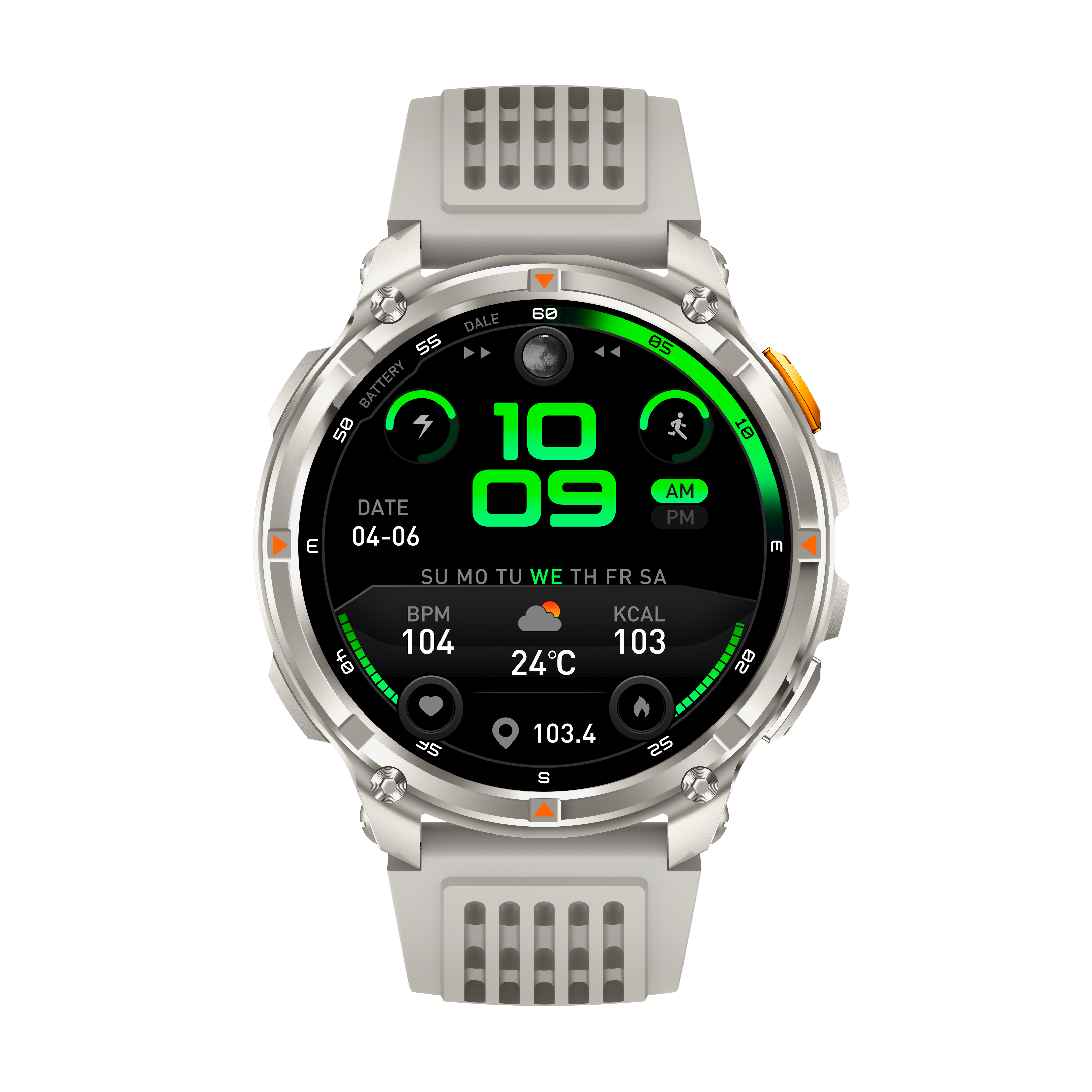 Morrison IP68 Elegant Luxury Smart Watch 1.7'' HD Bluetooth Calling Fitness Watch