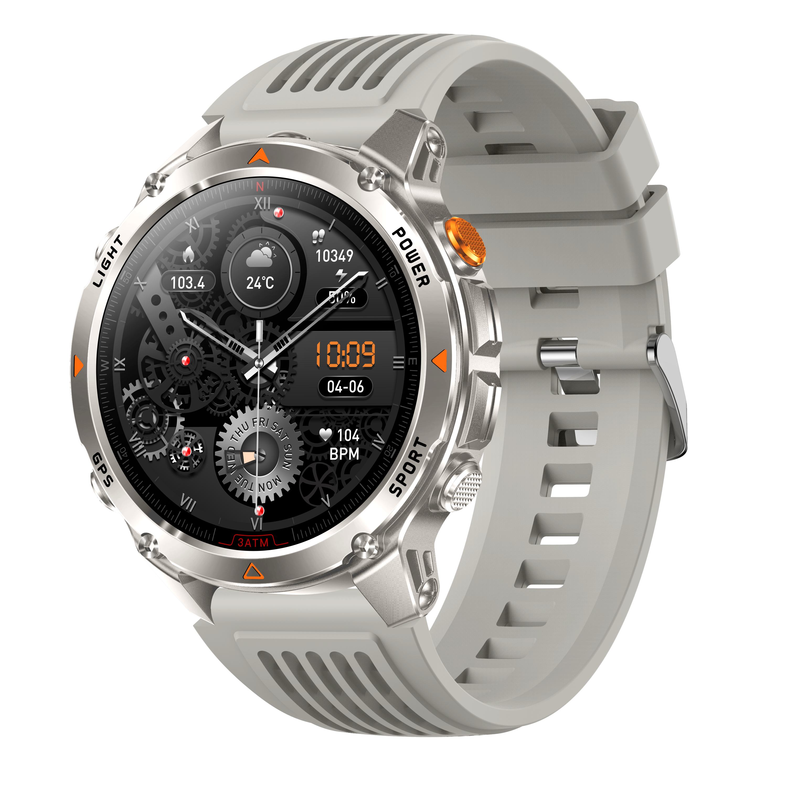 Morrison IP68 Elegant Luxury Smart Watch GPS Outdoor Sports Bluetooth Calling Fitness Tracker