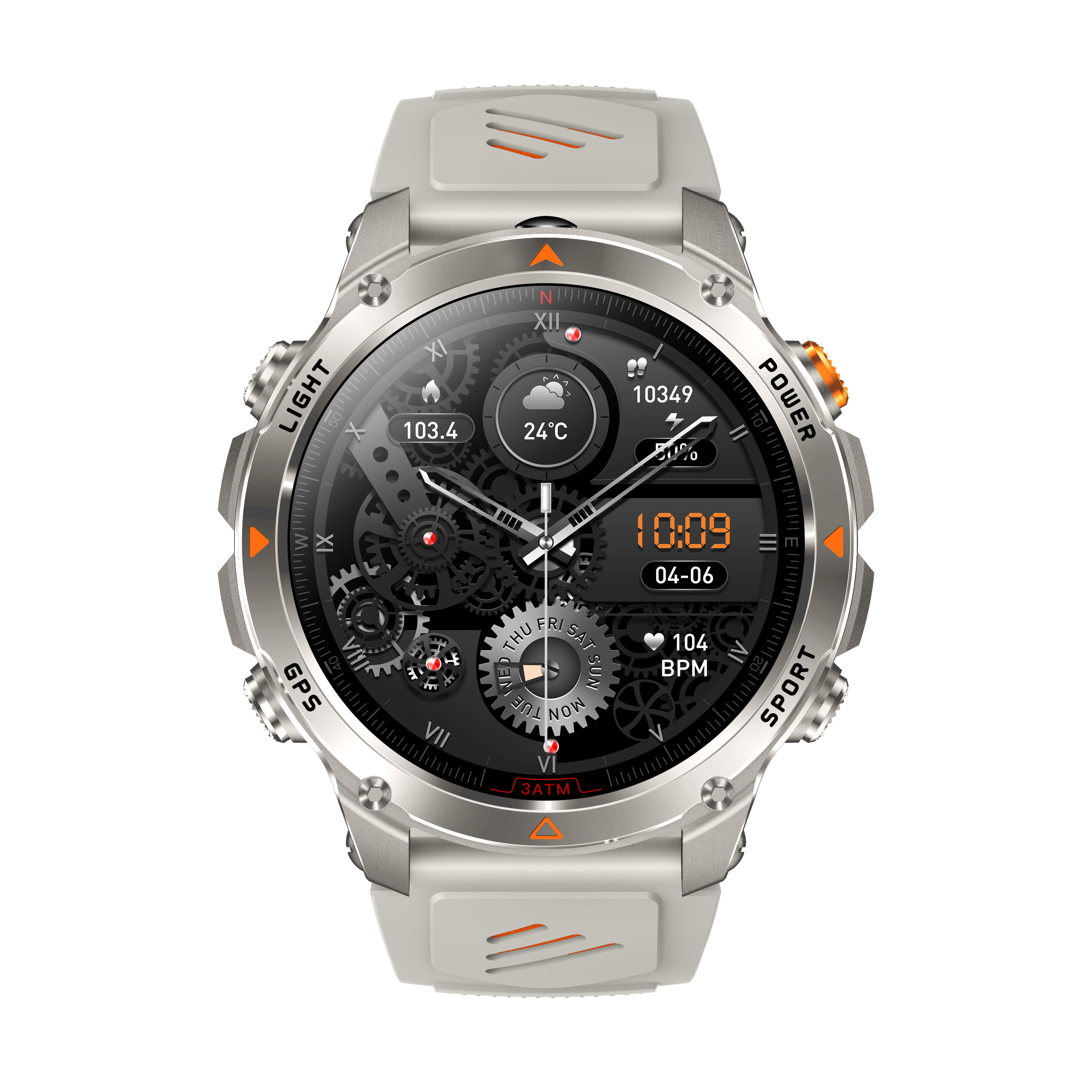 Morrison IP68 Elegant Luxury Smart Watch GPS Outdoor Sports Bluetooth Calling Fitness Tracker