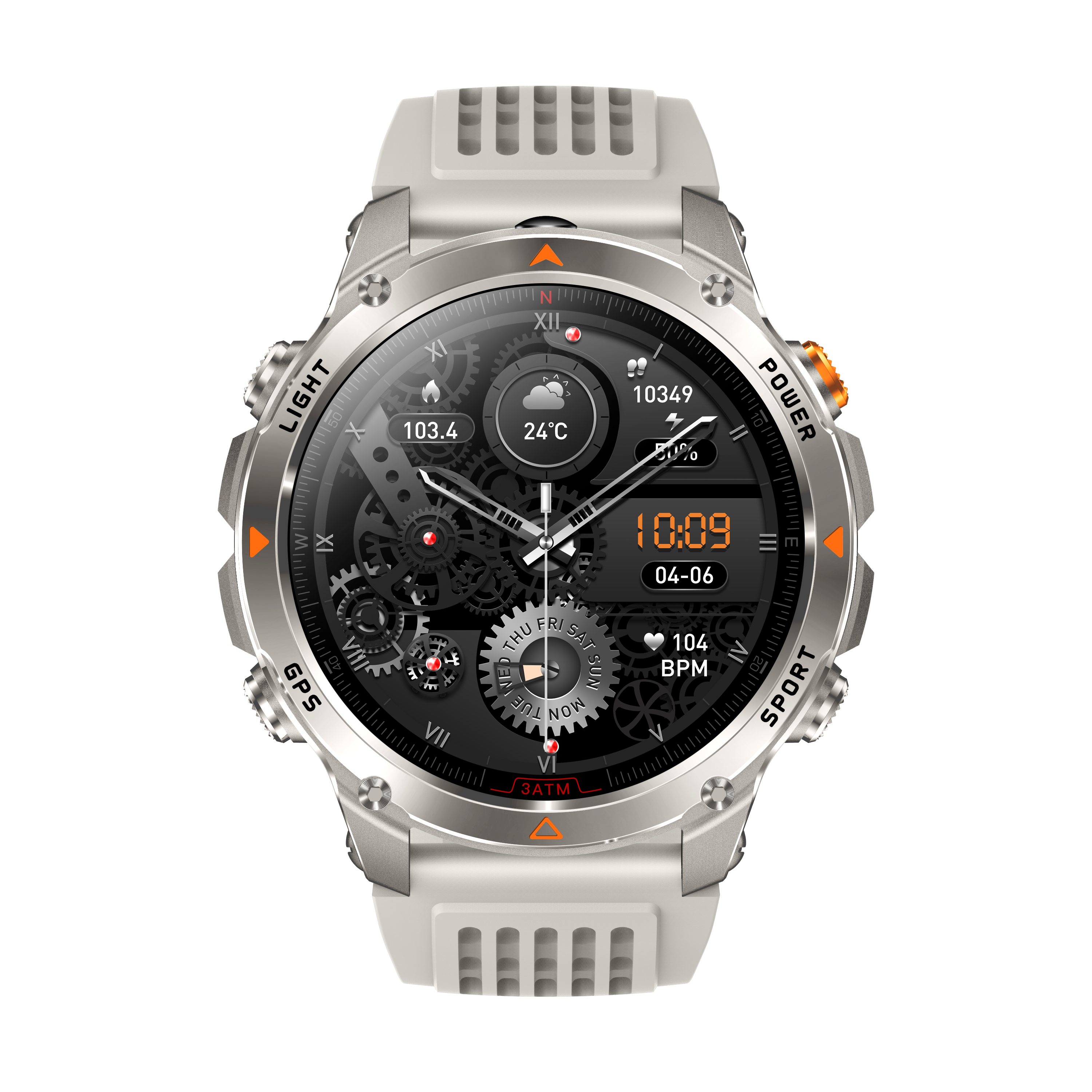 Morrison IP68 Elegant Luxury Smart Watch GPS Outdoor Sports Bluetooth Calling Fitness Tracker