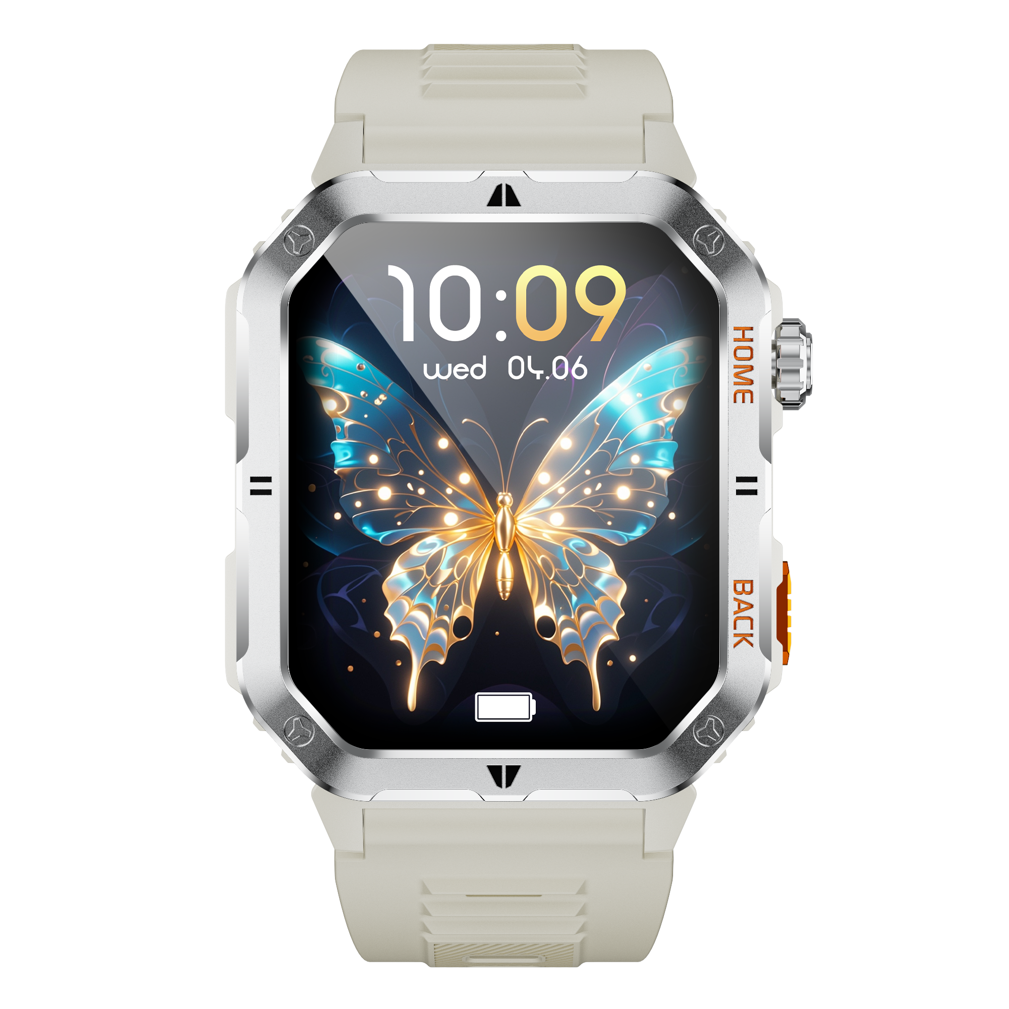 Men’s Rugged Outdoor Smart Watch with 1000mAh Battery & Calling | 3ATM Waterproof