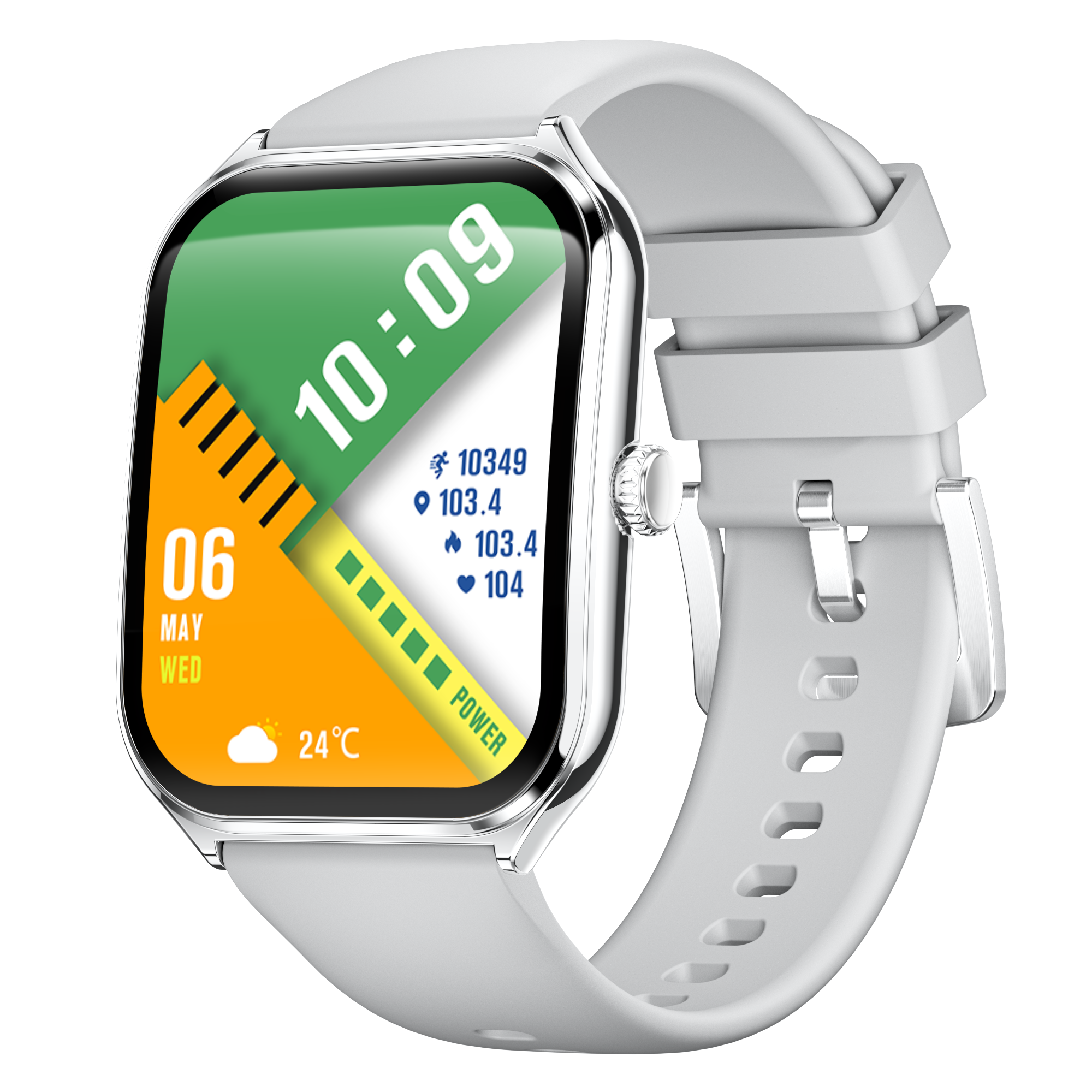 Business Casual Men's Smart Watch with AMOLED Display and Call Function