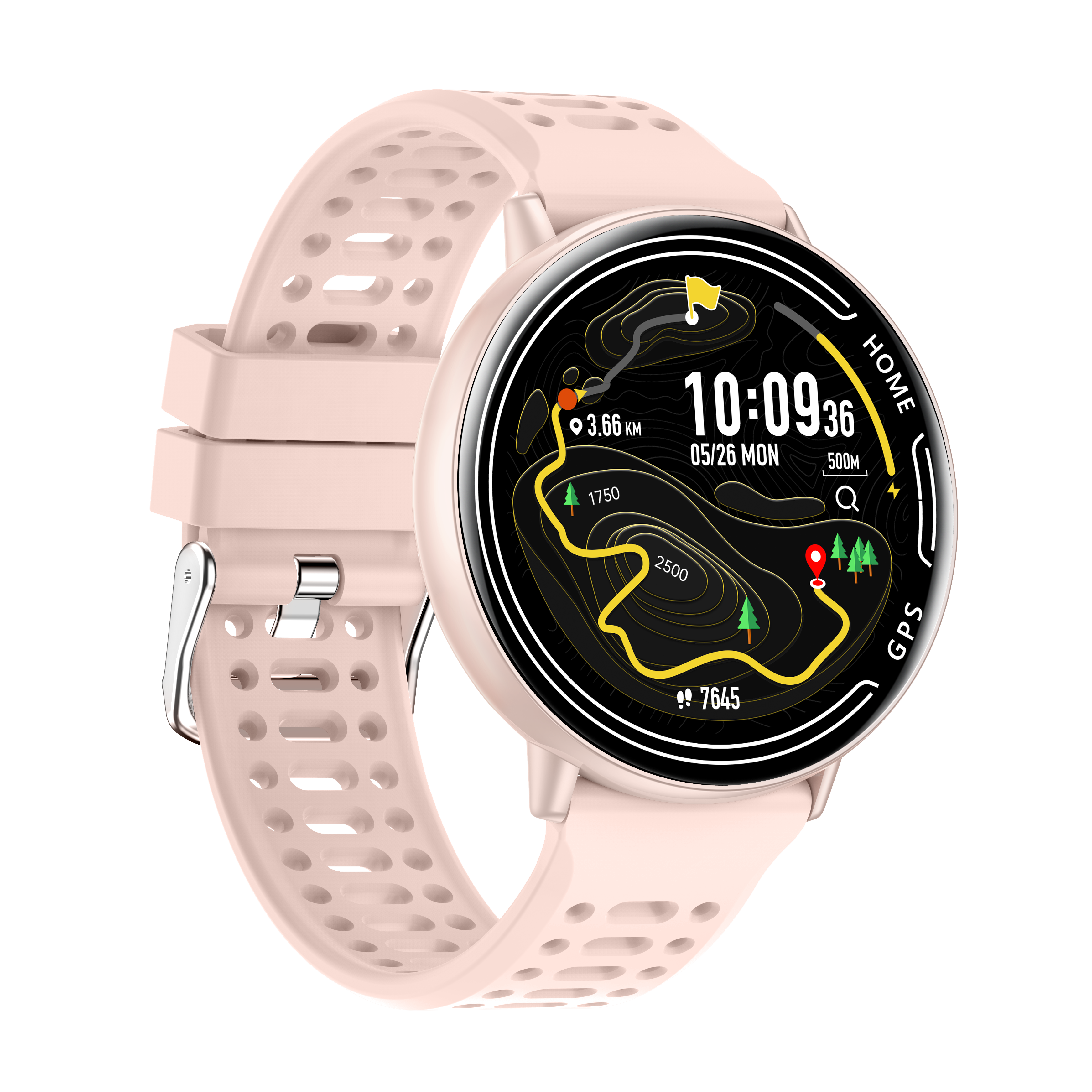 Men's Fashion GPS Smart Watch with Bluetooth Call & 100+ Sports Modes