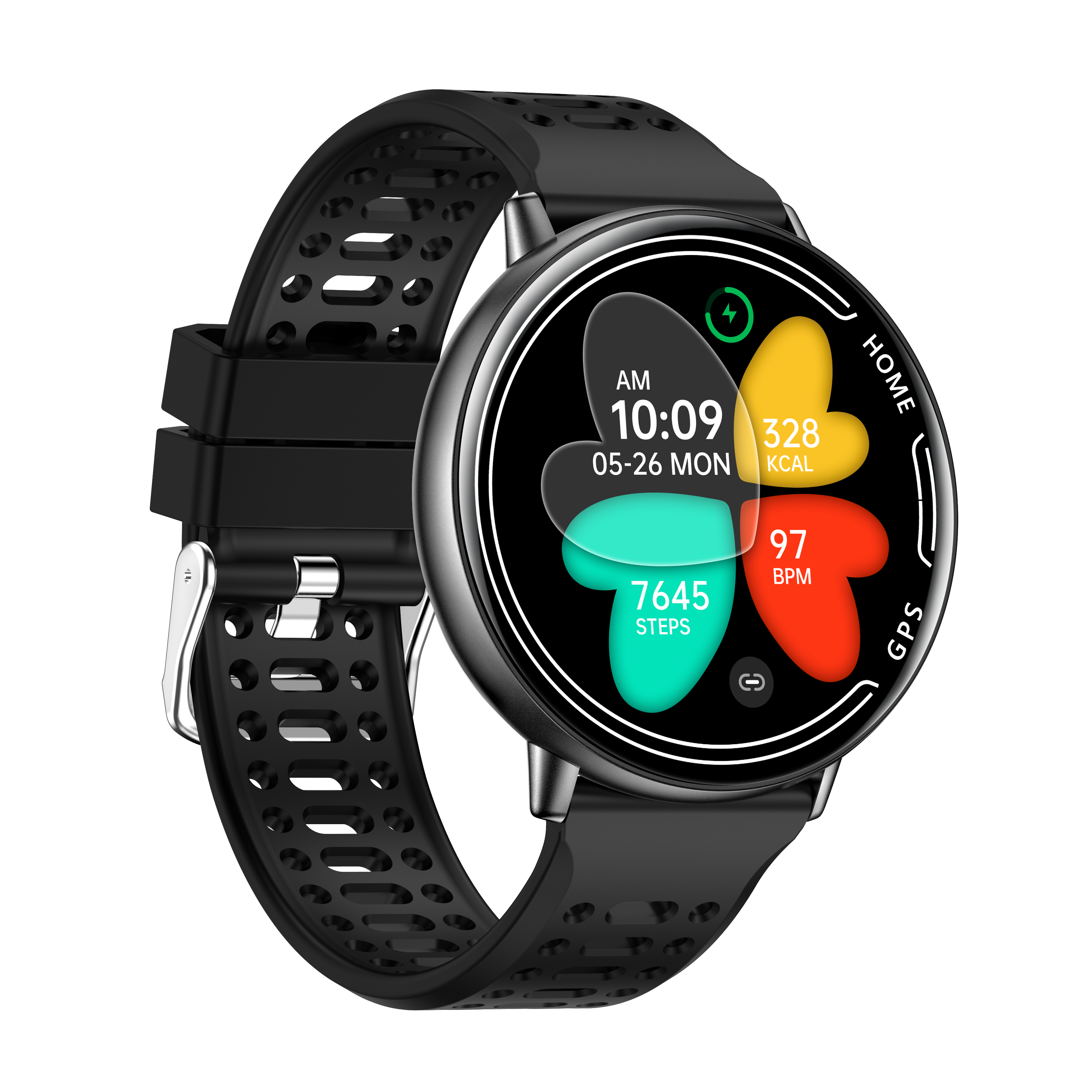 Men's Fashion Smartwatch with GPS, 1.39'' Display, Bluetooth Calling, and 100+ Sports Modes