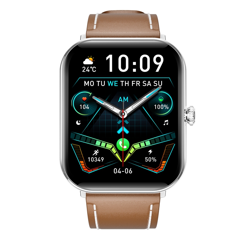 Luxury Men's Smart Watch with 1.96'' AMOLED Display and Bluetooth Calling