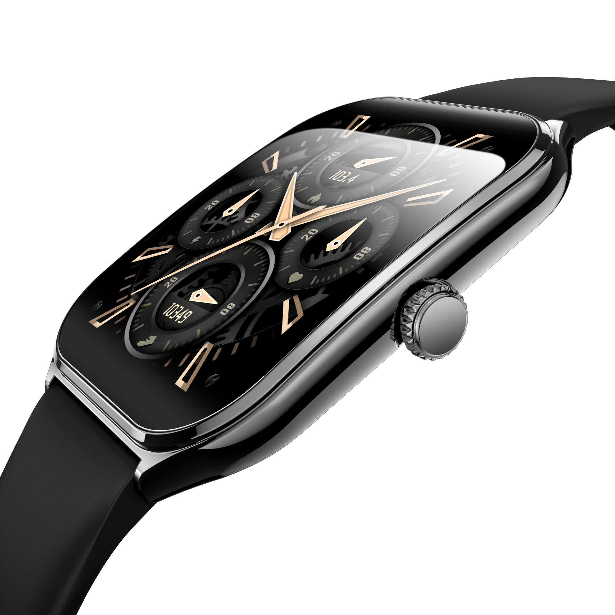 Elegant Ultra‑Thin Business Casual Men’s Smartwatch – 1.95″ AMOLED, IP68, Call Function