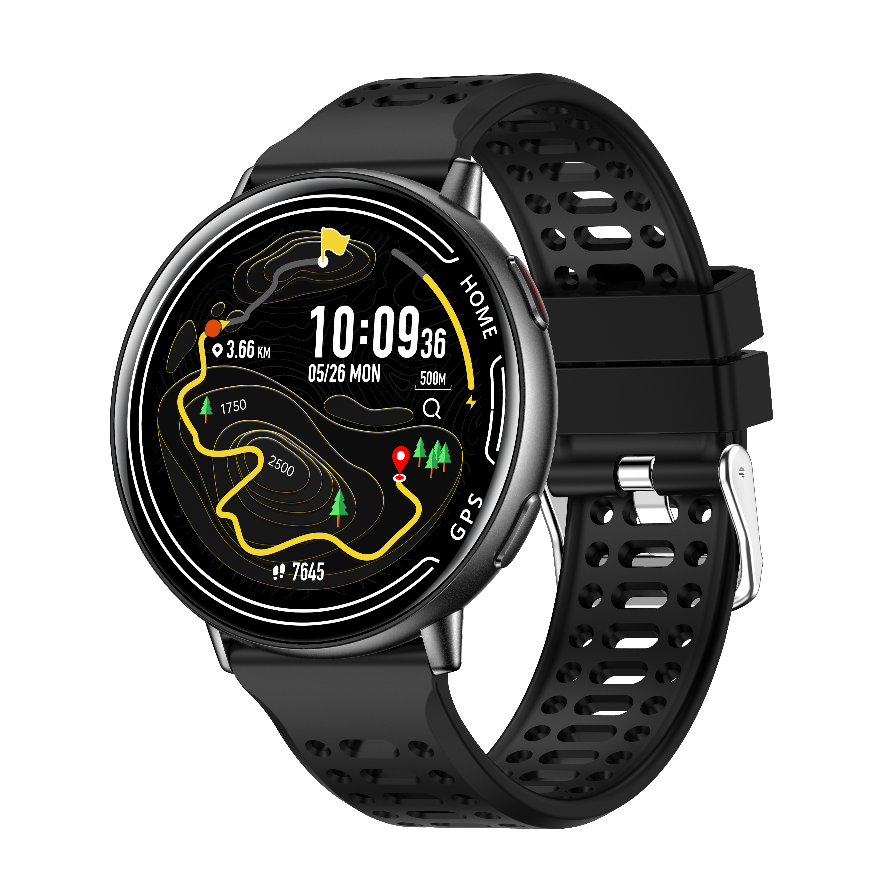 Men's Fashion Smartwatch with GPS, 1.39'' Display, Bluetooth Calling, and 100+ Sports Modes