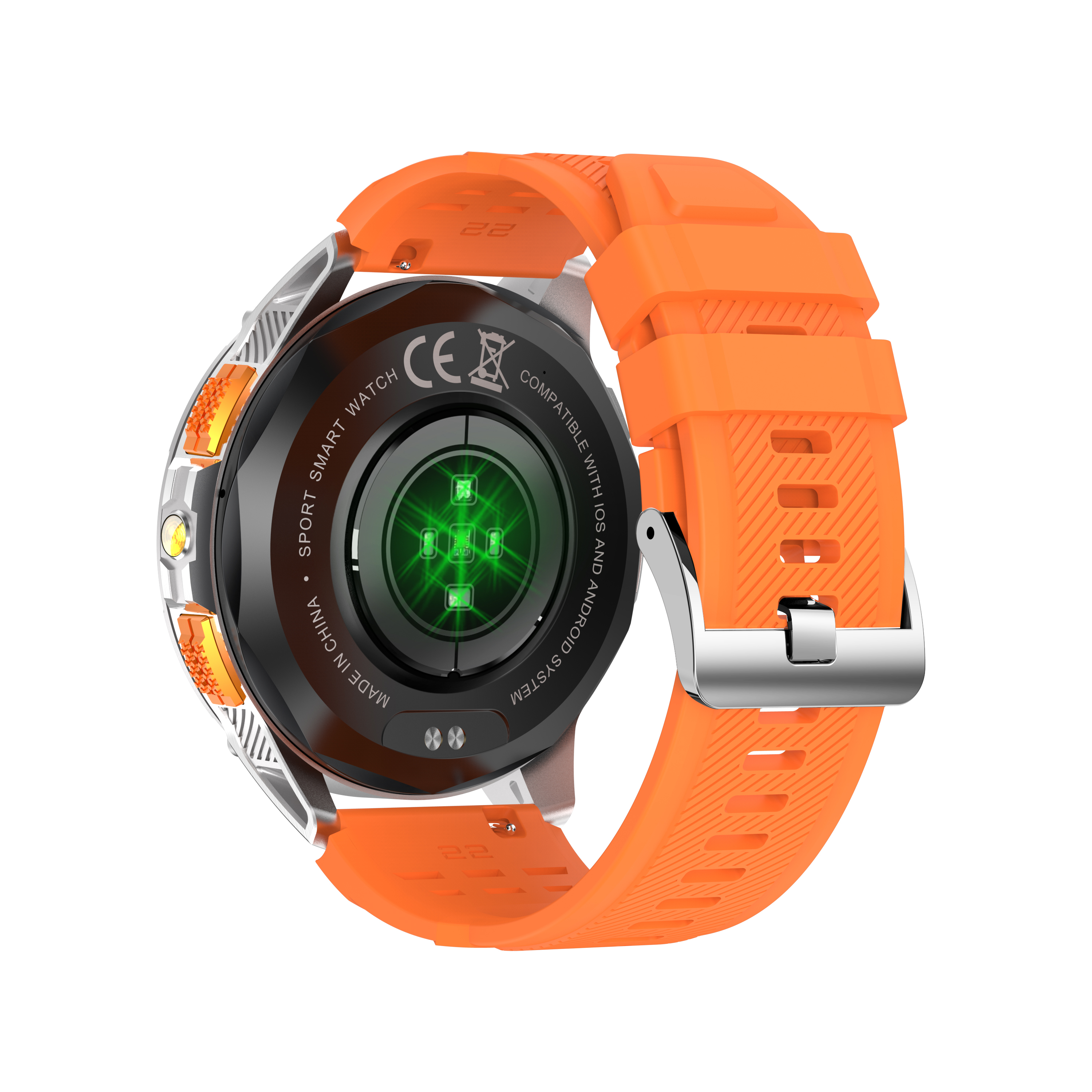 High-End Outdoor GPS Smartwatch with AMOLED Display & Multi-System Positioning