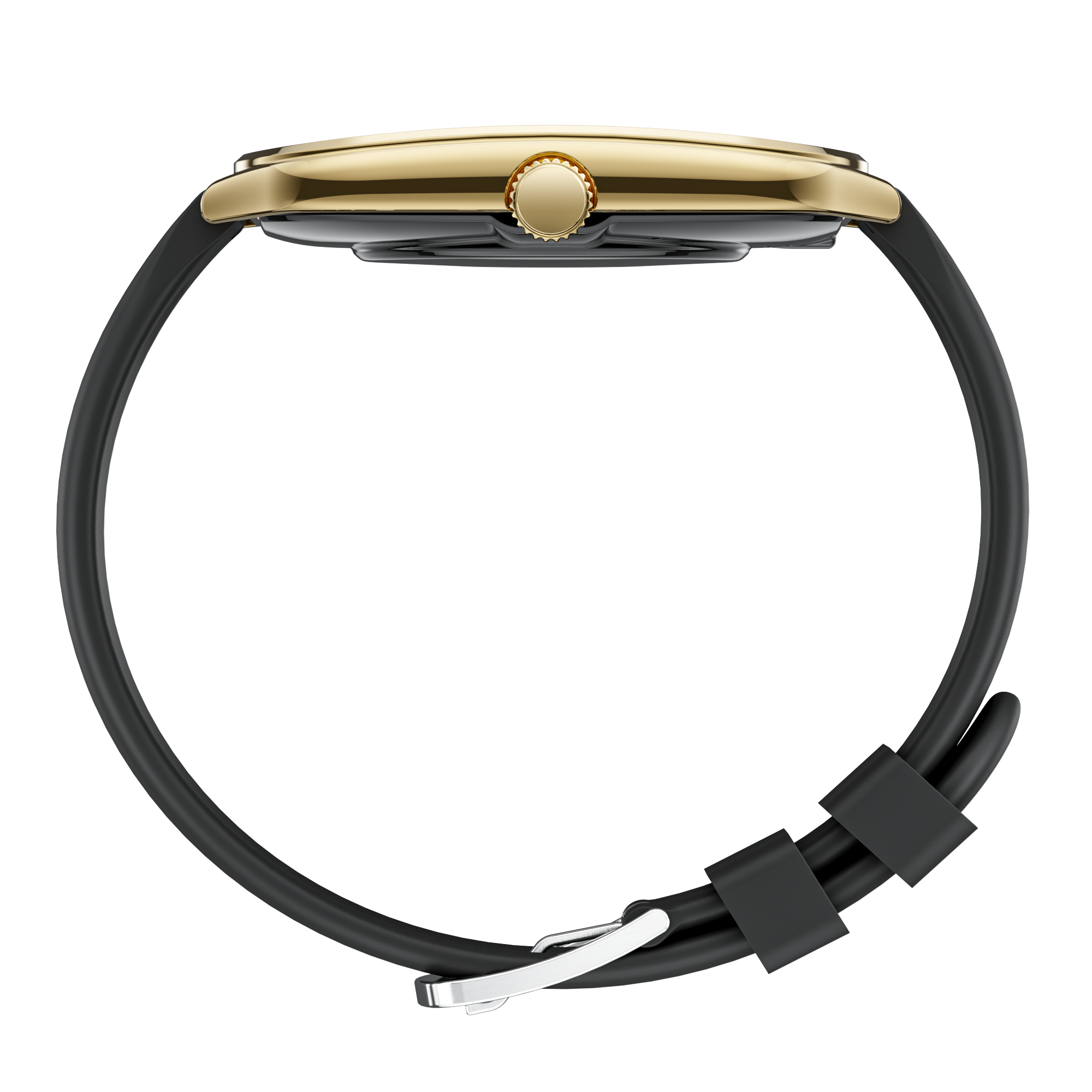 Men's Premium AMOLED Smartwatch with Ultra-thin Curved Design and Health Monitoring