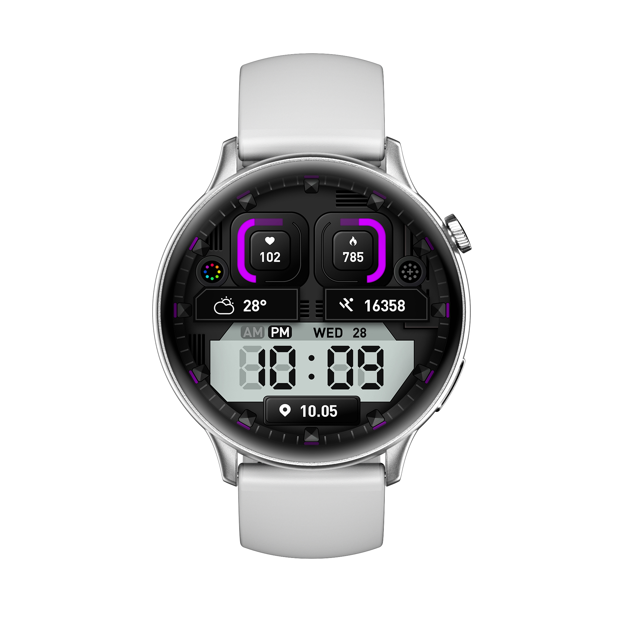 Luxury Business Smartwatch with 1.43'' AMOLED Display & Health Monitoring
