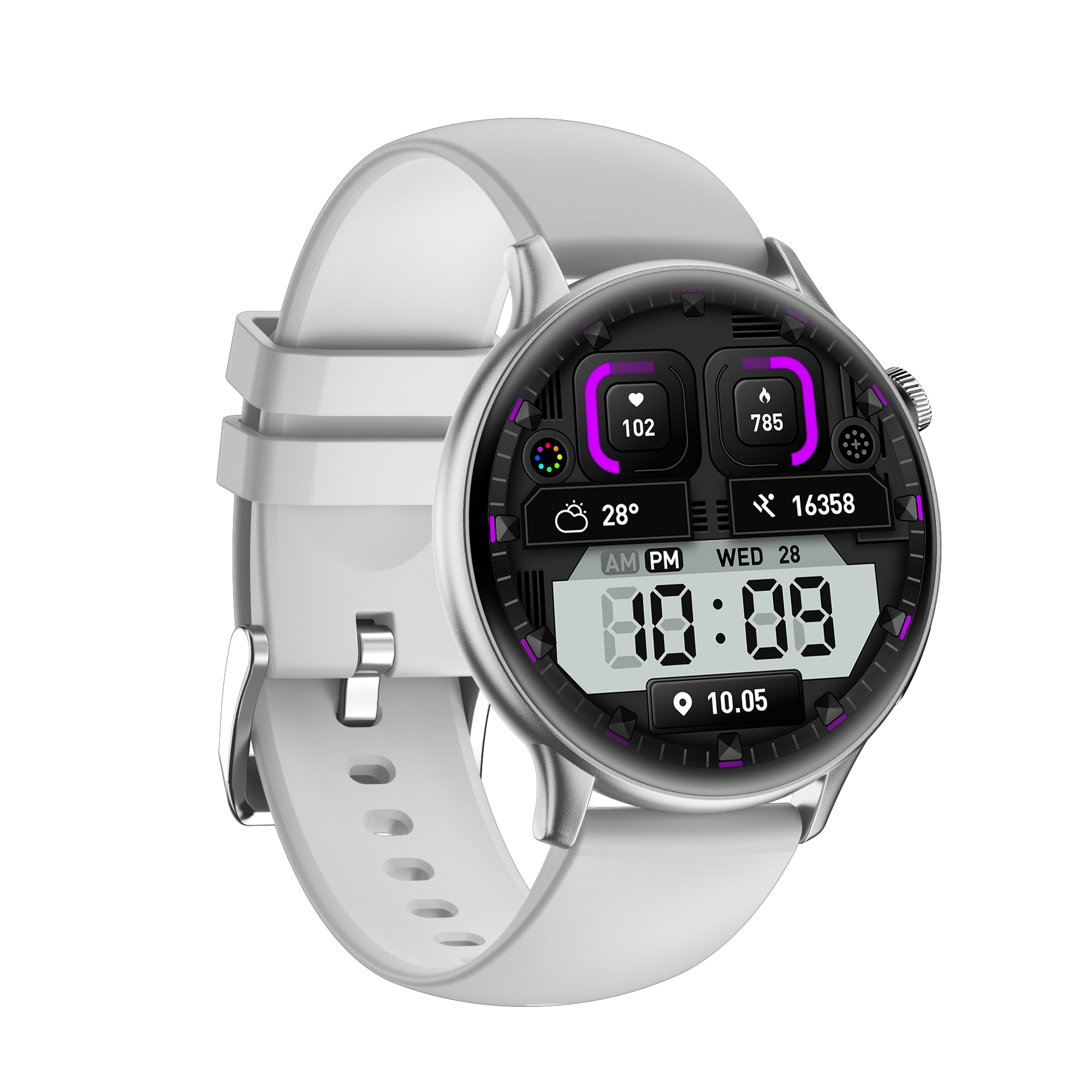 Luxury Business Smartwatch with 1.43'' AMOLED Display & Health Monitoring