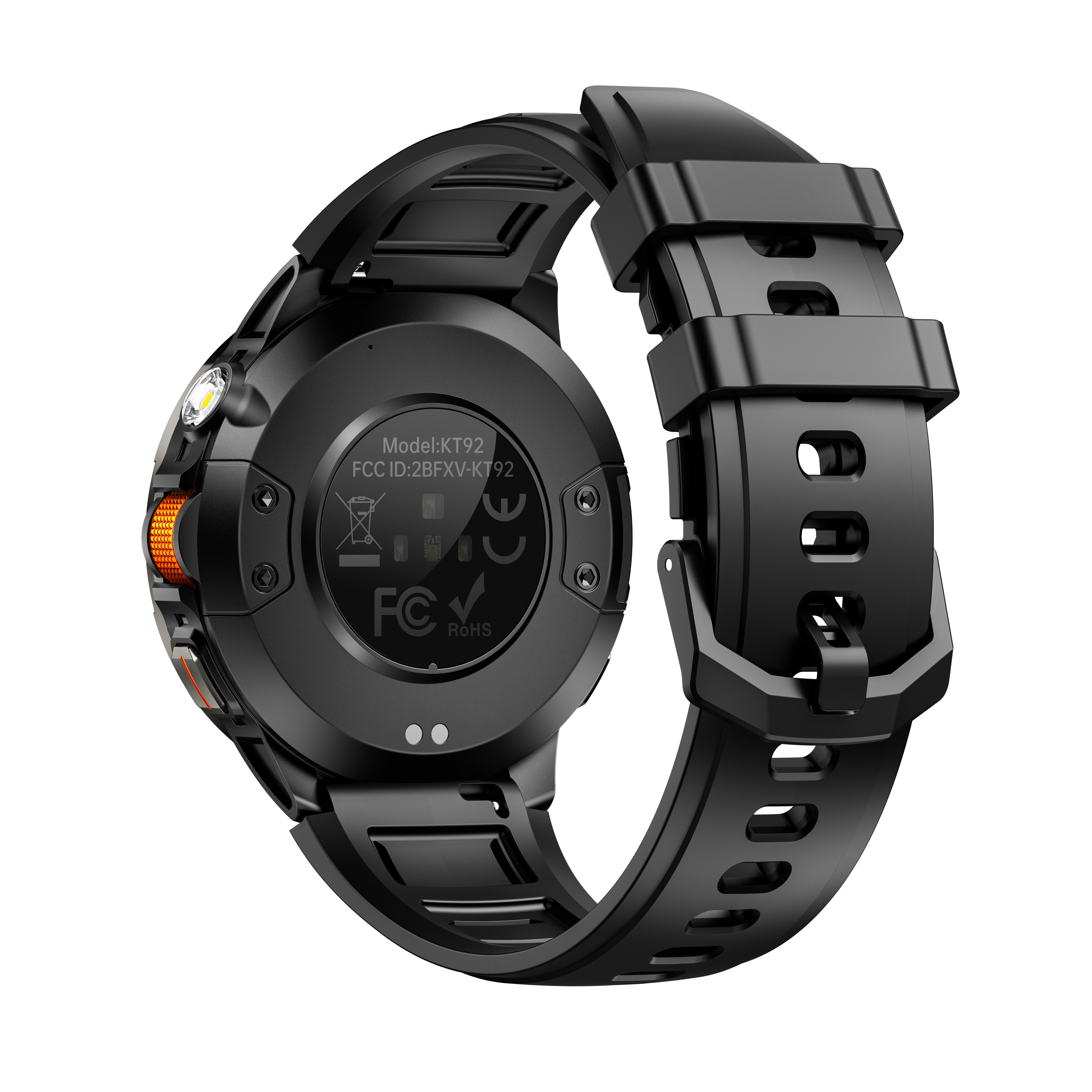 Morrison Premium Outdoor Sports Smart Watch with Roller Button and Flashlight