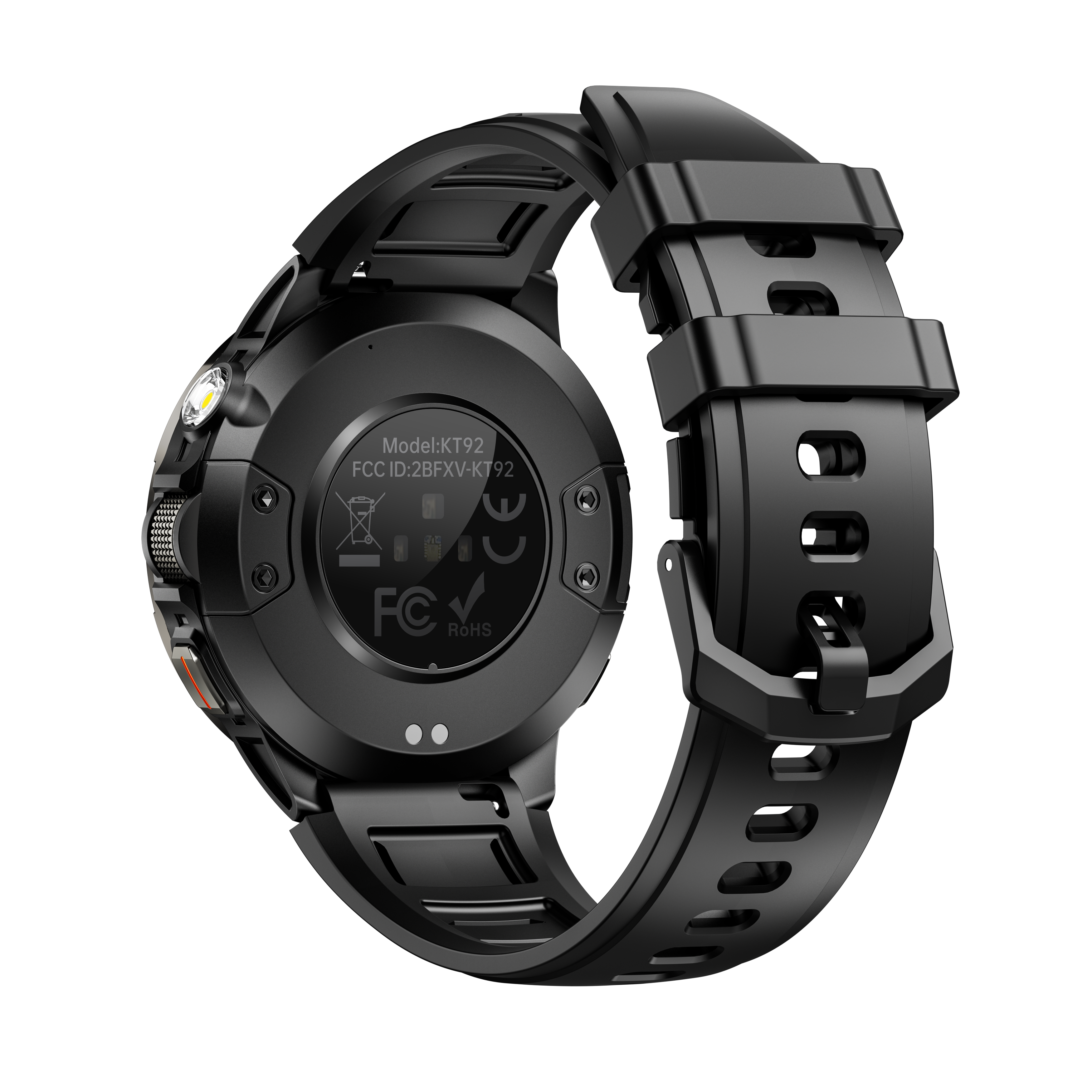 Morrison Luxury Outdoor Sports Smart Watch with Roller Button & Flashlight