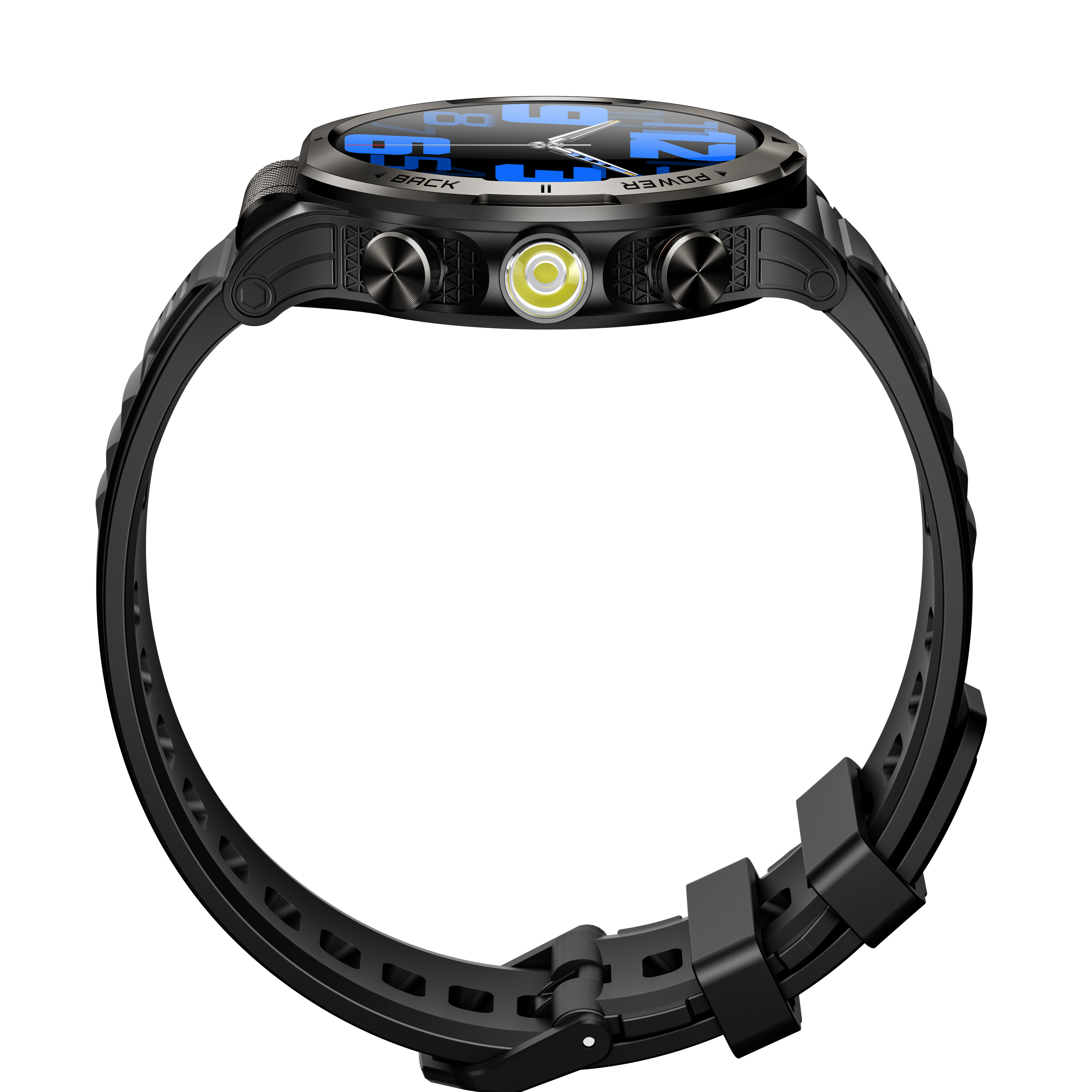 Morrison IP68 Waterproof Luxury Outdoor Sports AMOLED Smart Watch with Bluetooth Call & Flashlight