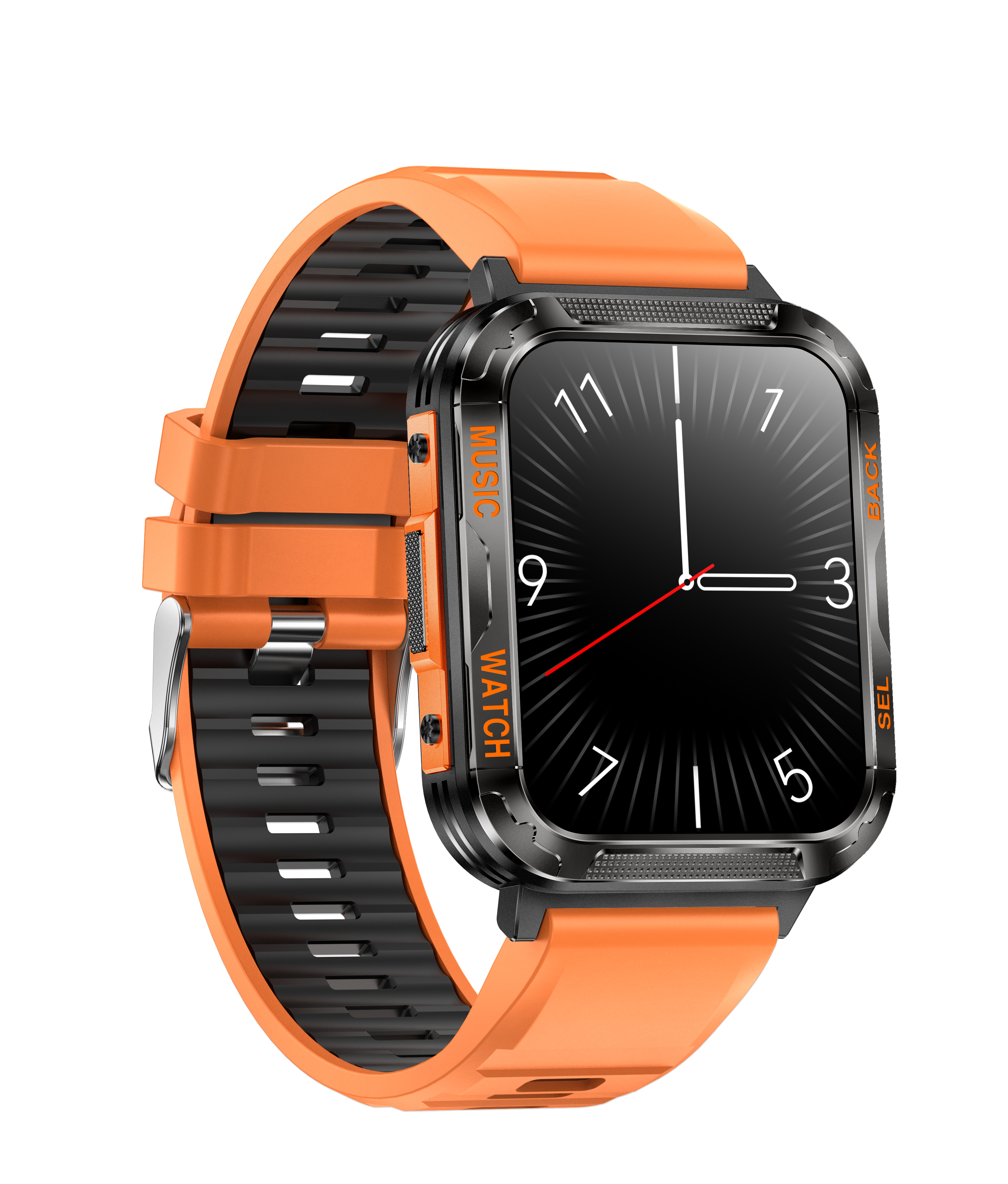 Outdoor Music Smartwatch with 95dB Speaker & Flashlight