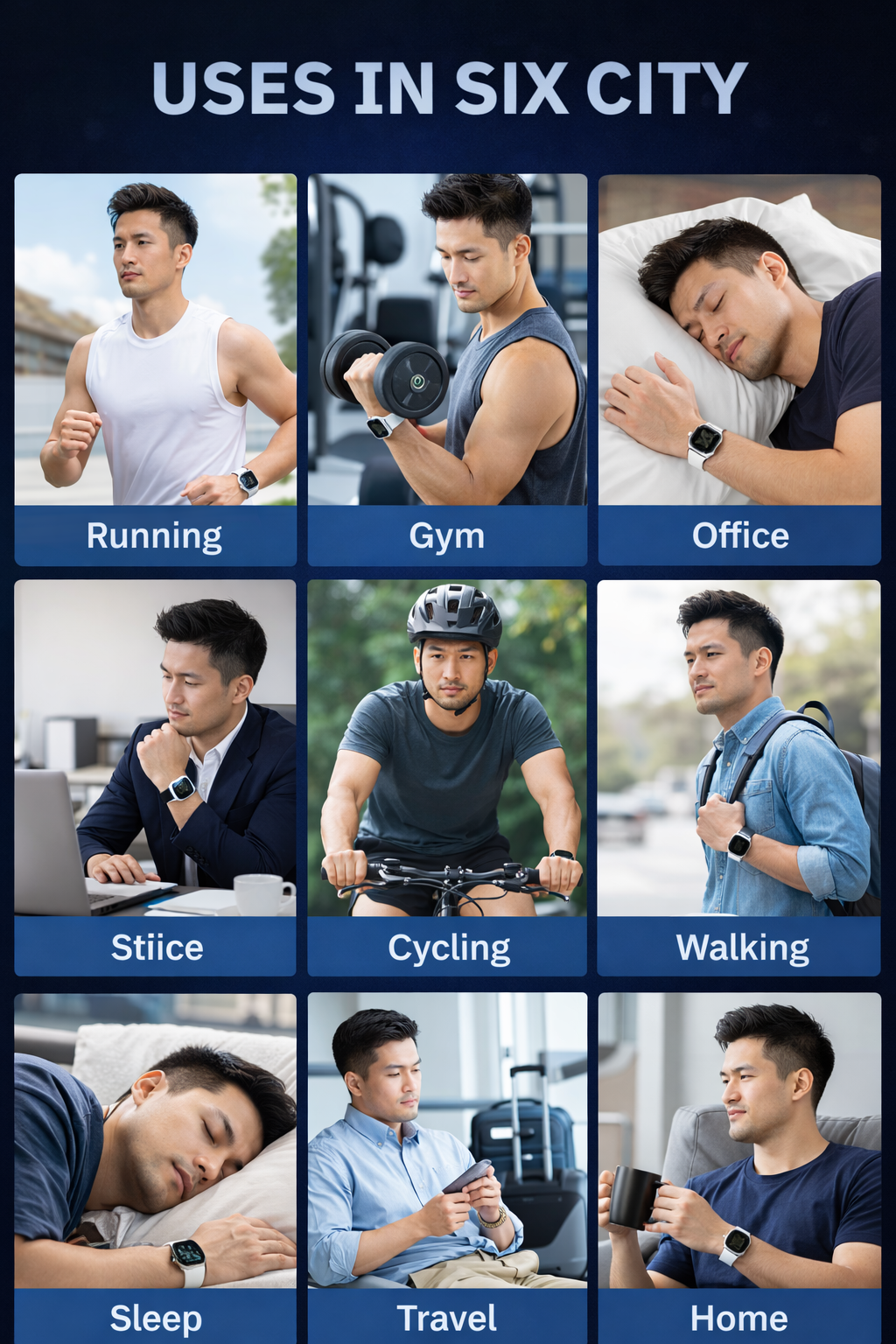 Morrison IP68 Waterproof Fashion Sports Smart Watch 1.83'' Bluetooth Call Fitness Tracker