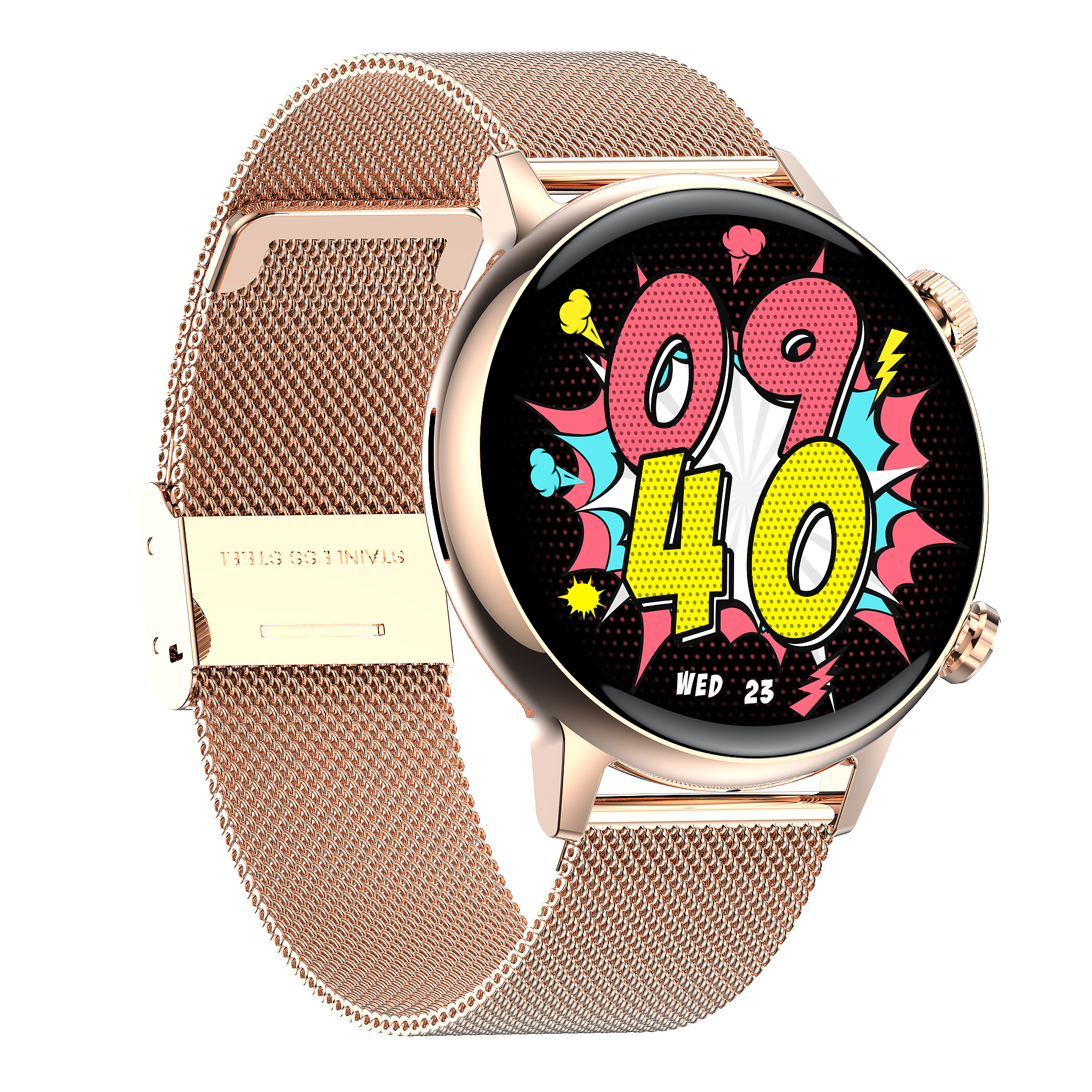 Women's Elegant Smartwatch with 1.19'' AMOLED Display and Health Tracking