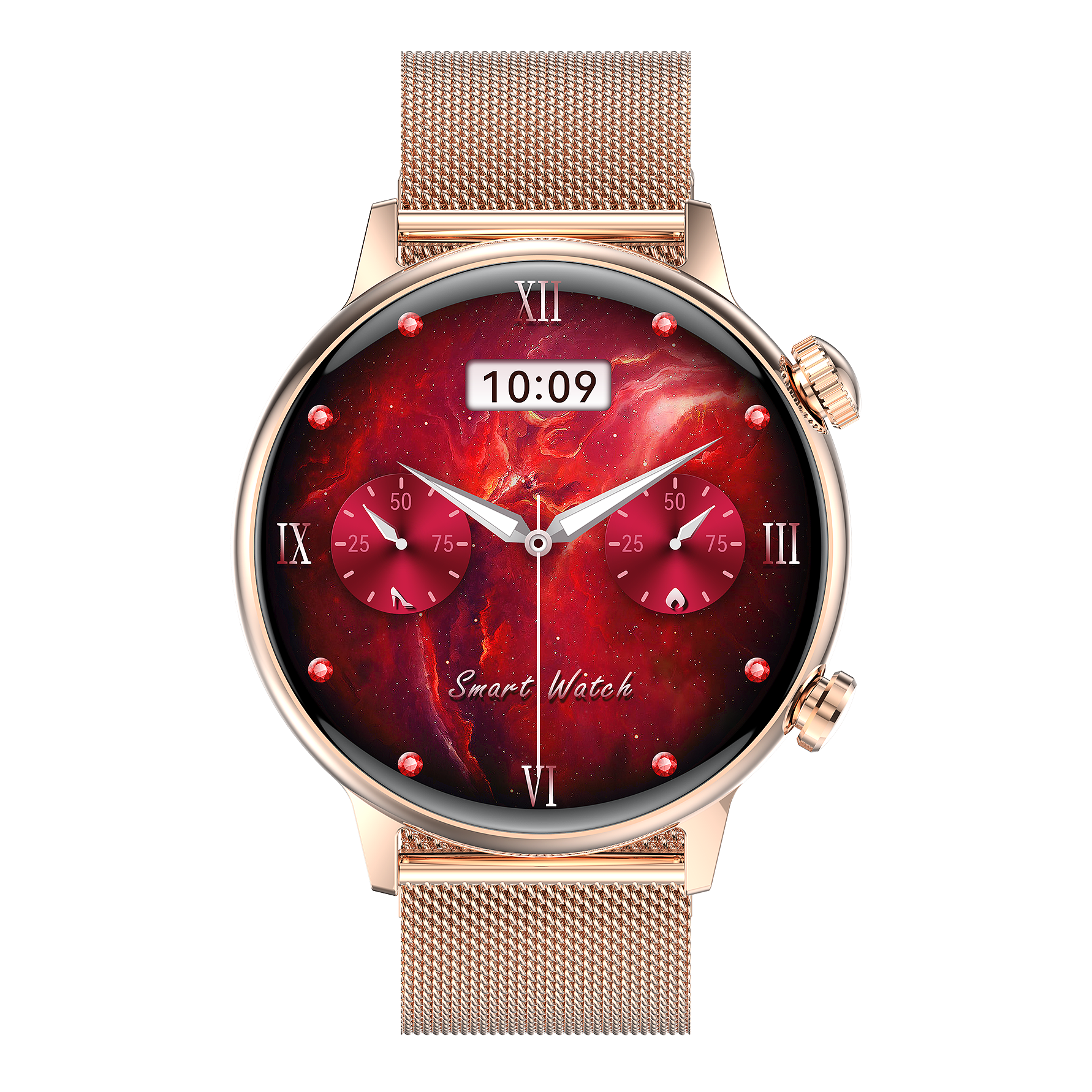 Women's Elegant Smartwatch with 1.19'' AMOLED Display and Health Tracking