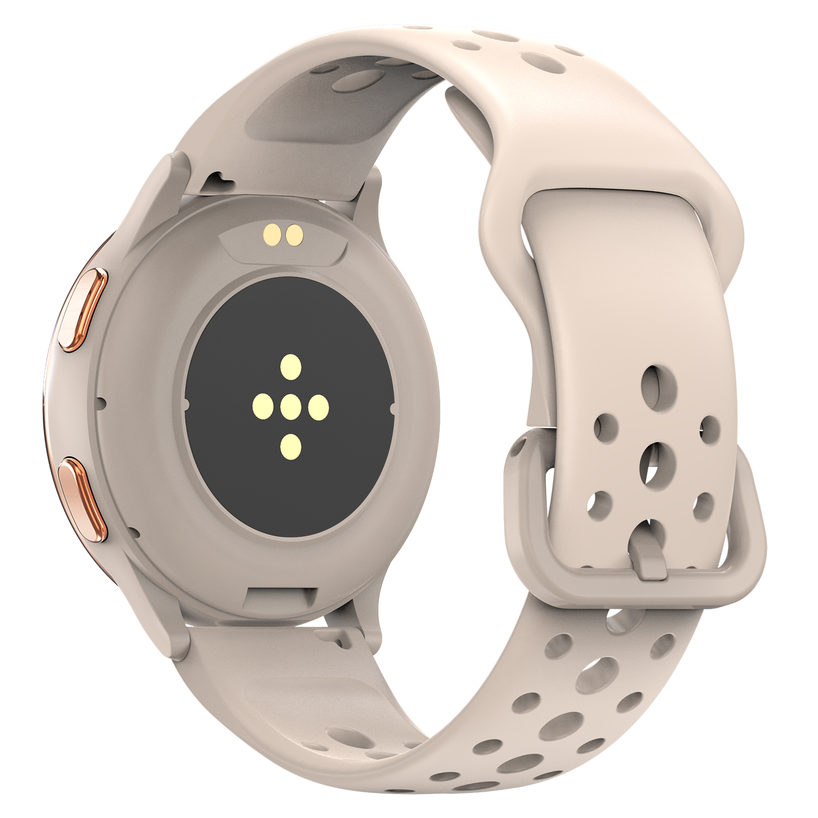 Women's Sports Smartwatch – Round Design, IP68 Waterproof, Call Function, Heart Rate & 100+ Sports Modes